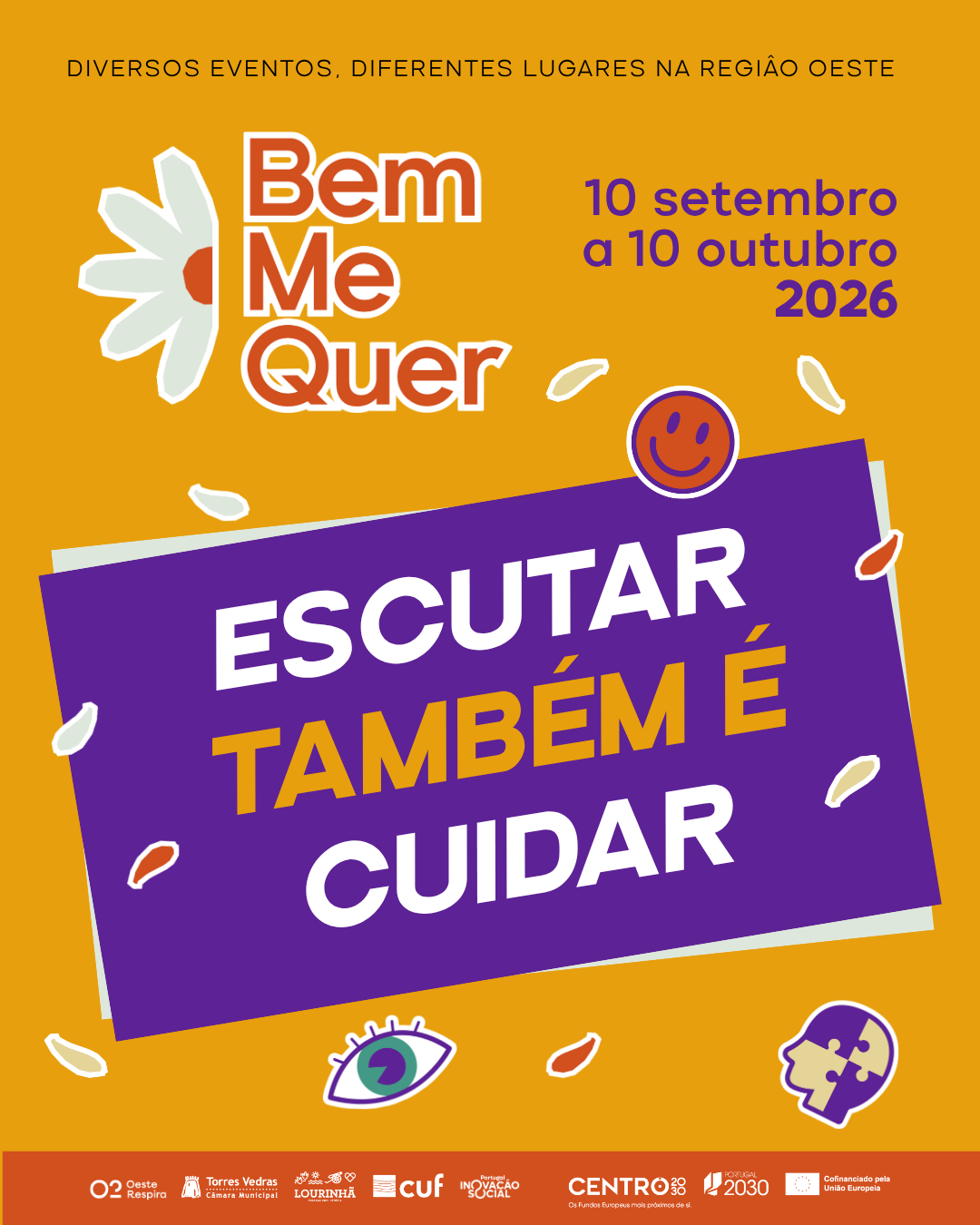 “Escutar também é cuidar” é o tema da Campanha Bem-Me- Quer 2026