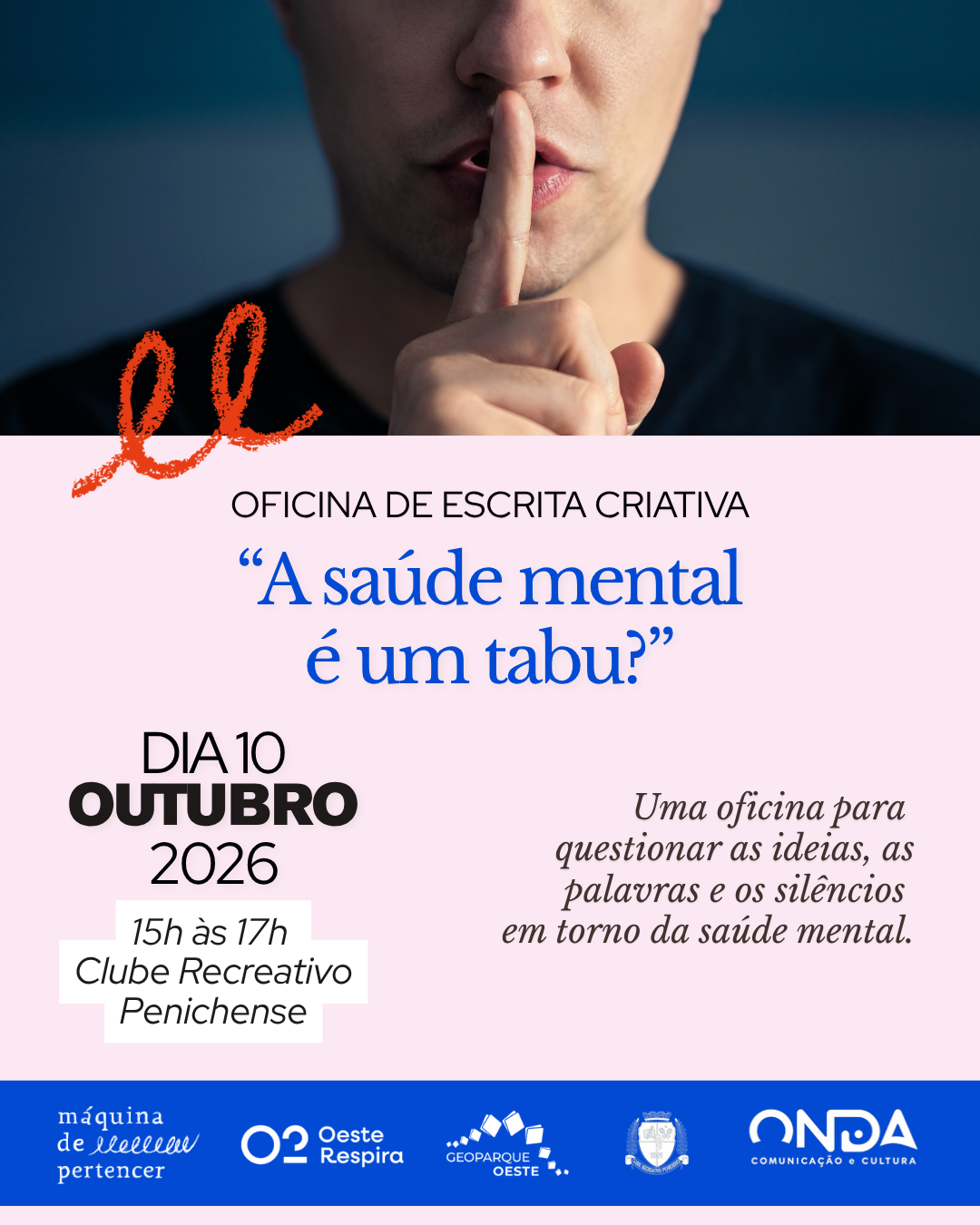 Oficina de escrita criativa desafia o tabu da saúde mental no Oeste
