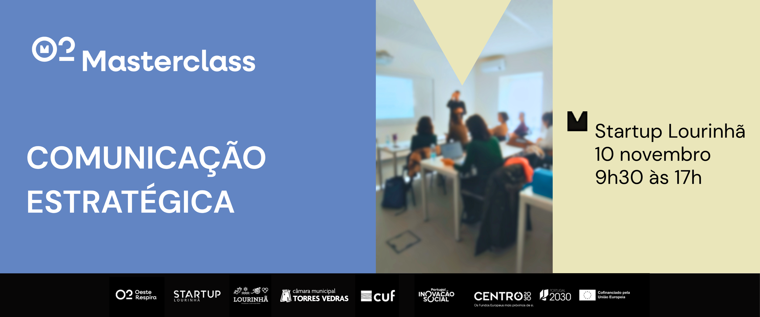 Masterclass O2 sobre Comunicação Estratégica