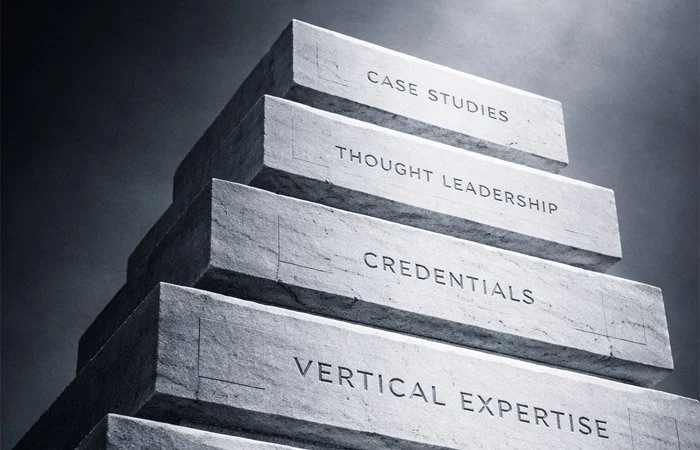 BUILD VERTICAL CREDIBILITY THE VENDOR CAN POINT TO