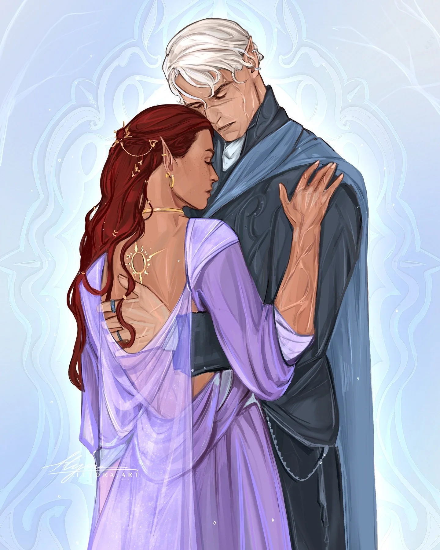 &ldquo;Time. Just&hellip;time.&rdquo;

Have some very fun things coming up this weekend at @getlit.bookfair so I thought this would be the perfect time to show you all this PHENOMENAL art done by @flyora.art! 

It&rsquo;s tender, loving, symbolic, (a