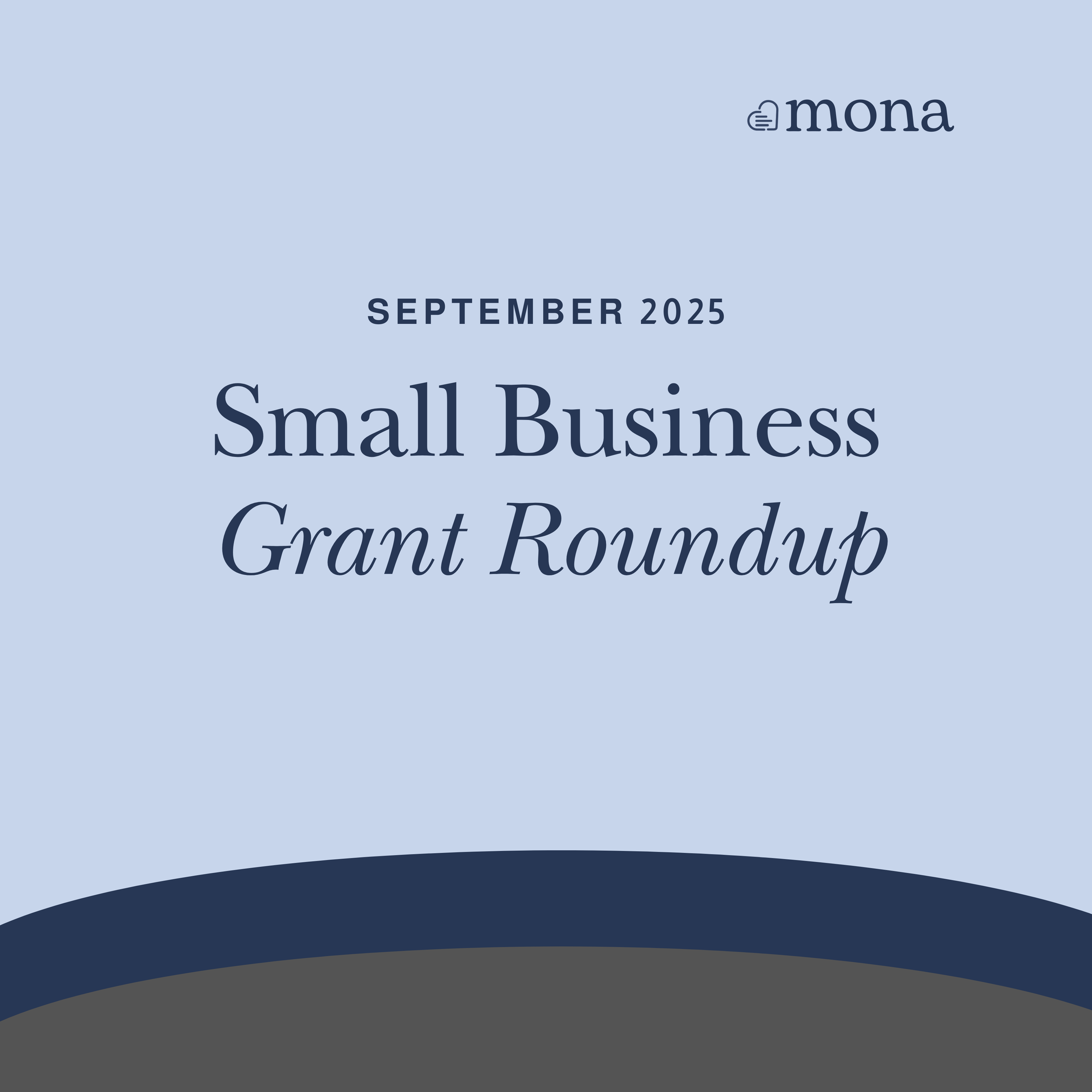 Small business grant opportunities to apply for in September