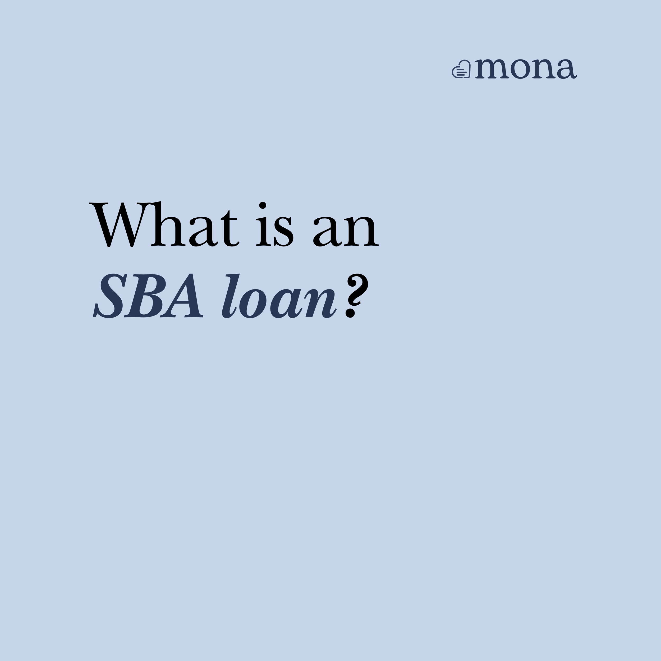 Understanding SBA loans