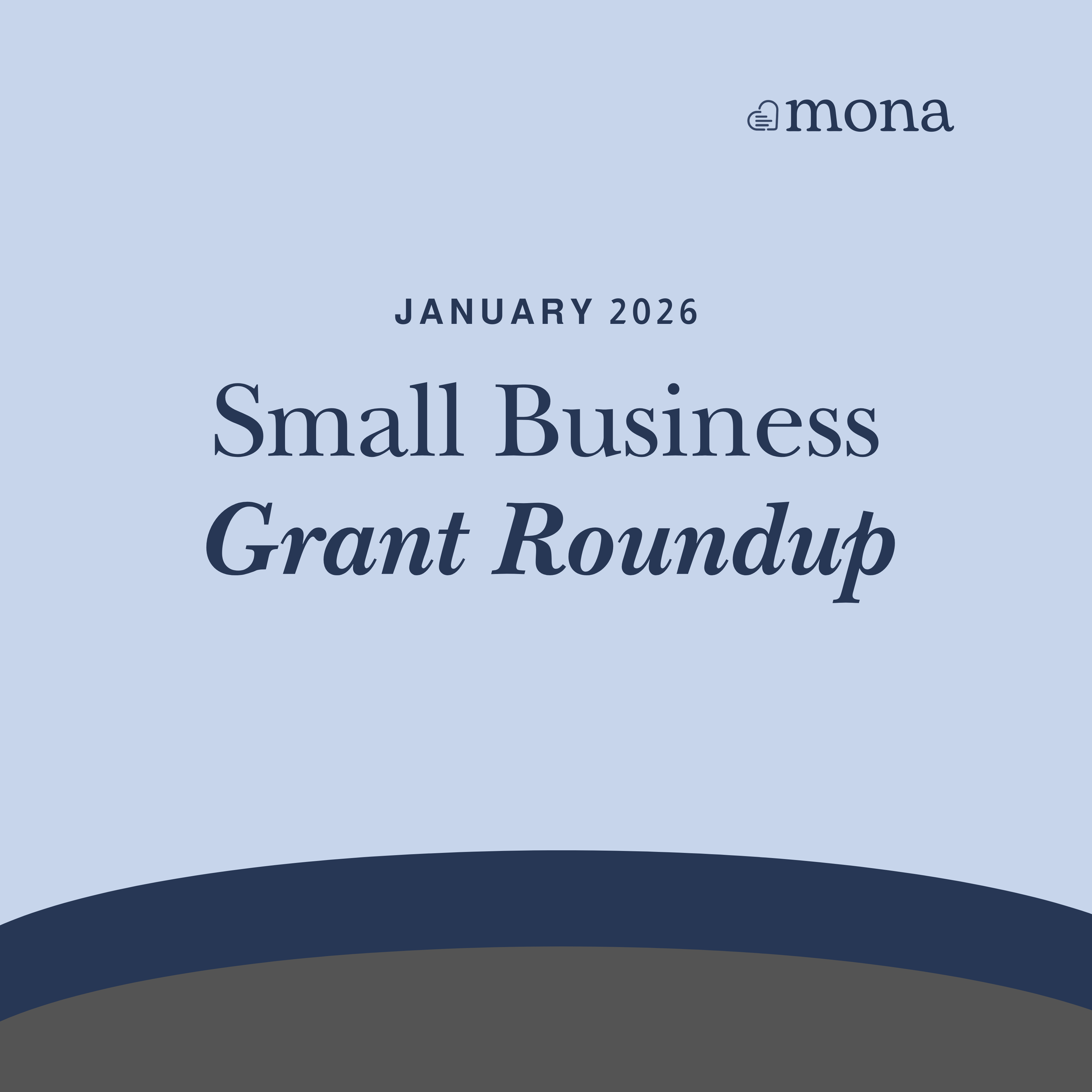 Small business grant opportunities to apply for in January