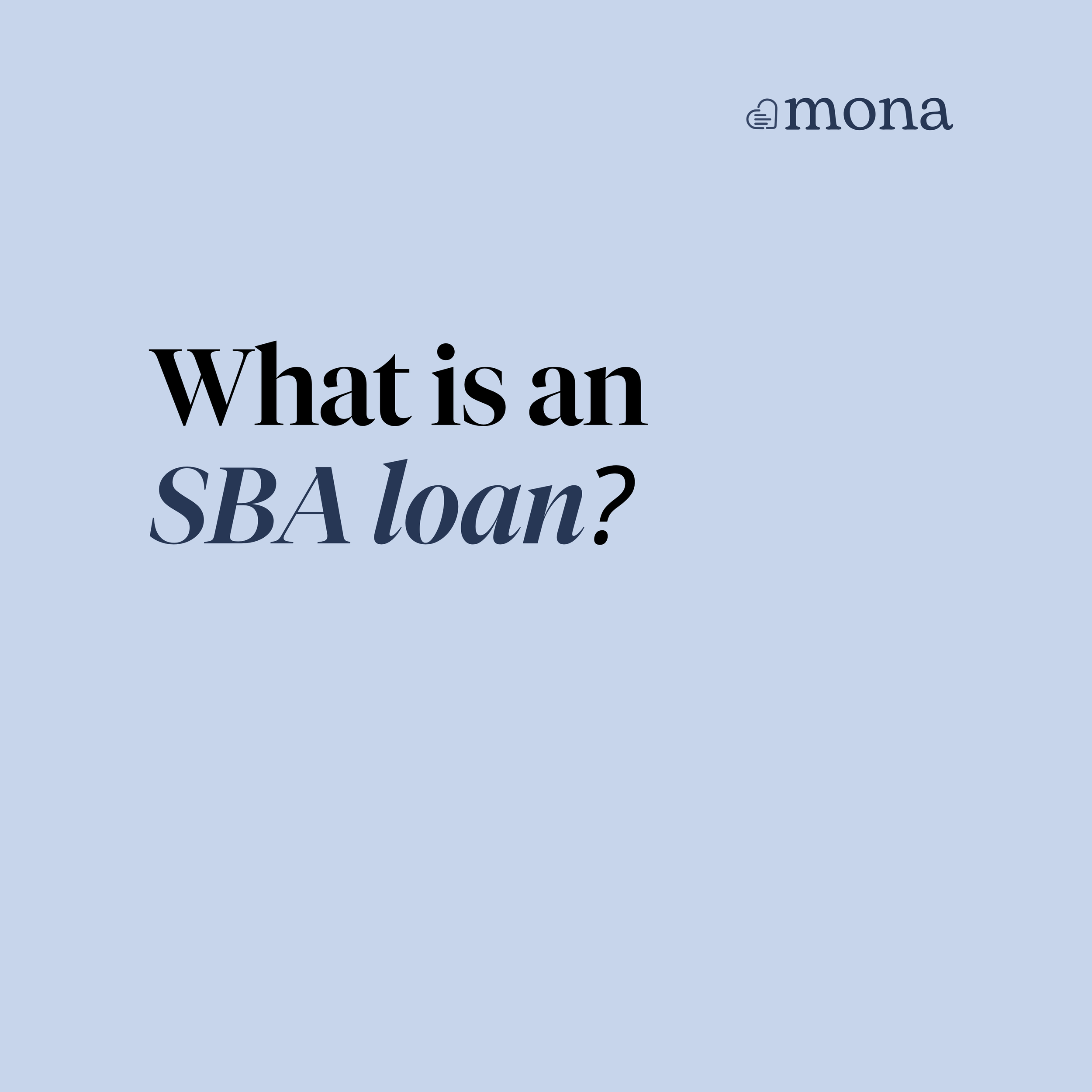 Understanding SBA loans