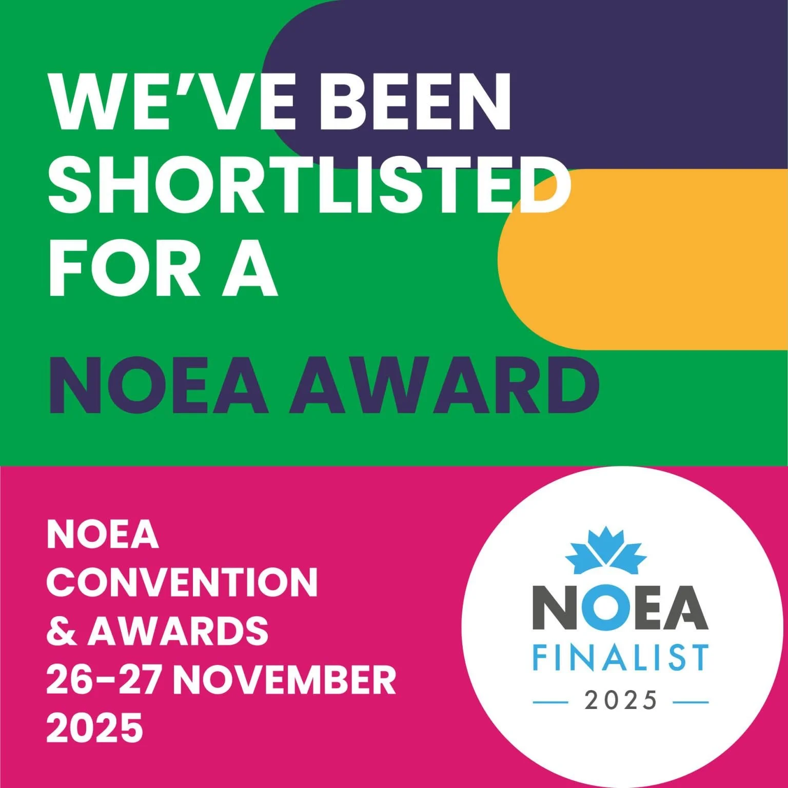 Awards Finalist! LS Events Nominated for NOEA The Sustainability Award 