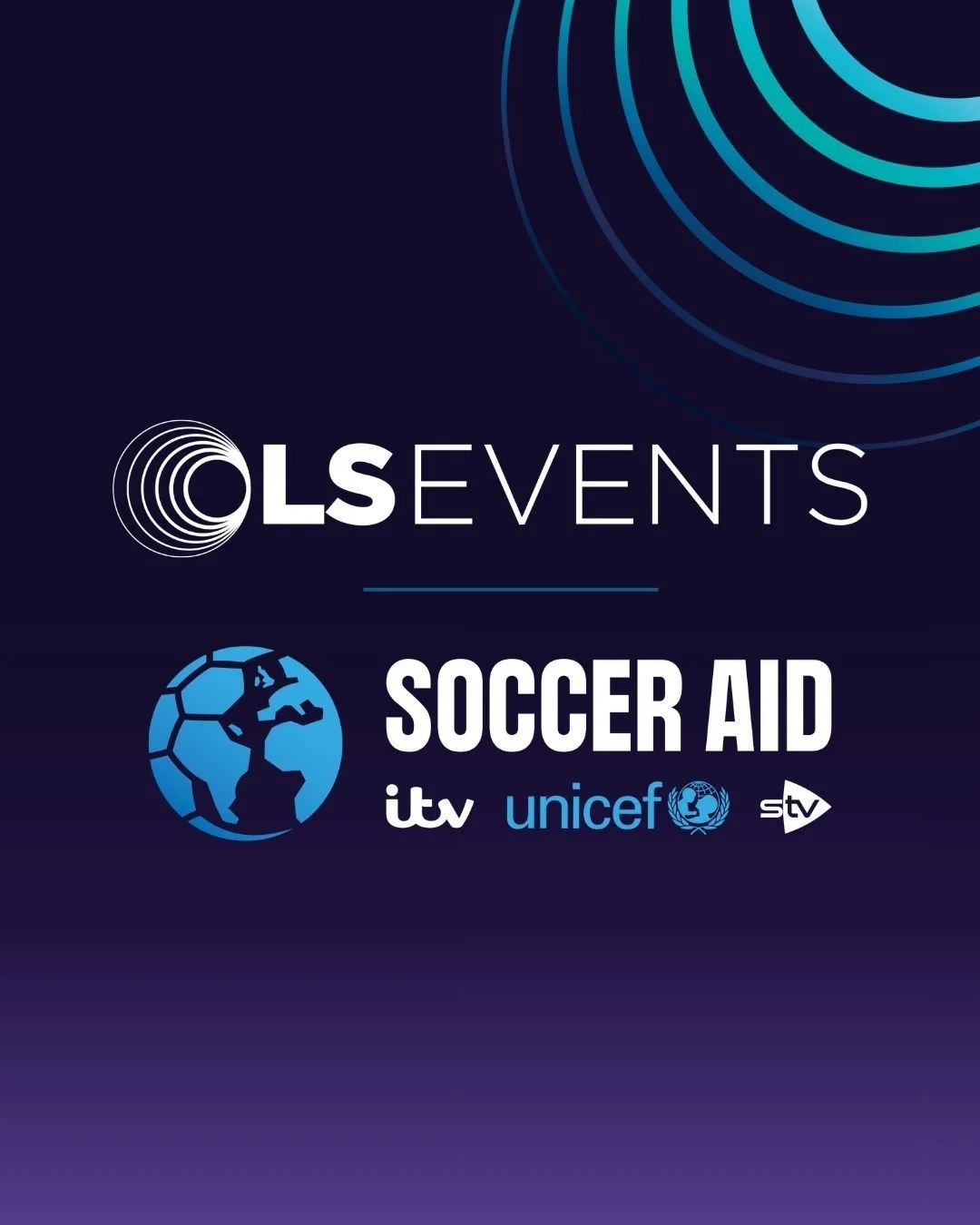 LS Events Appointed by Soccer Aid Productions