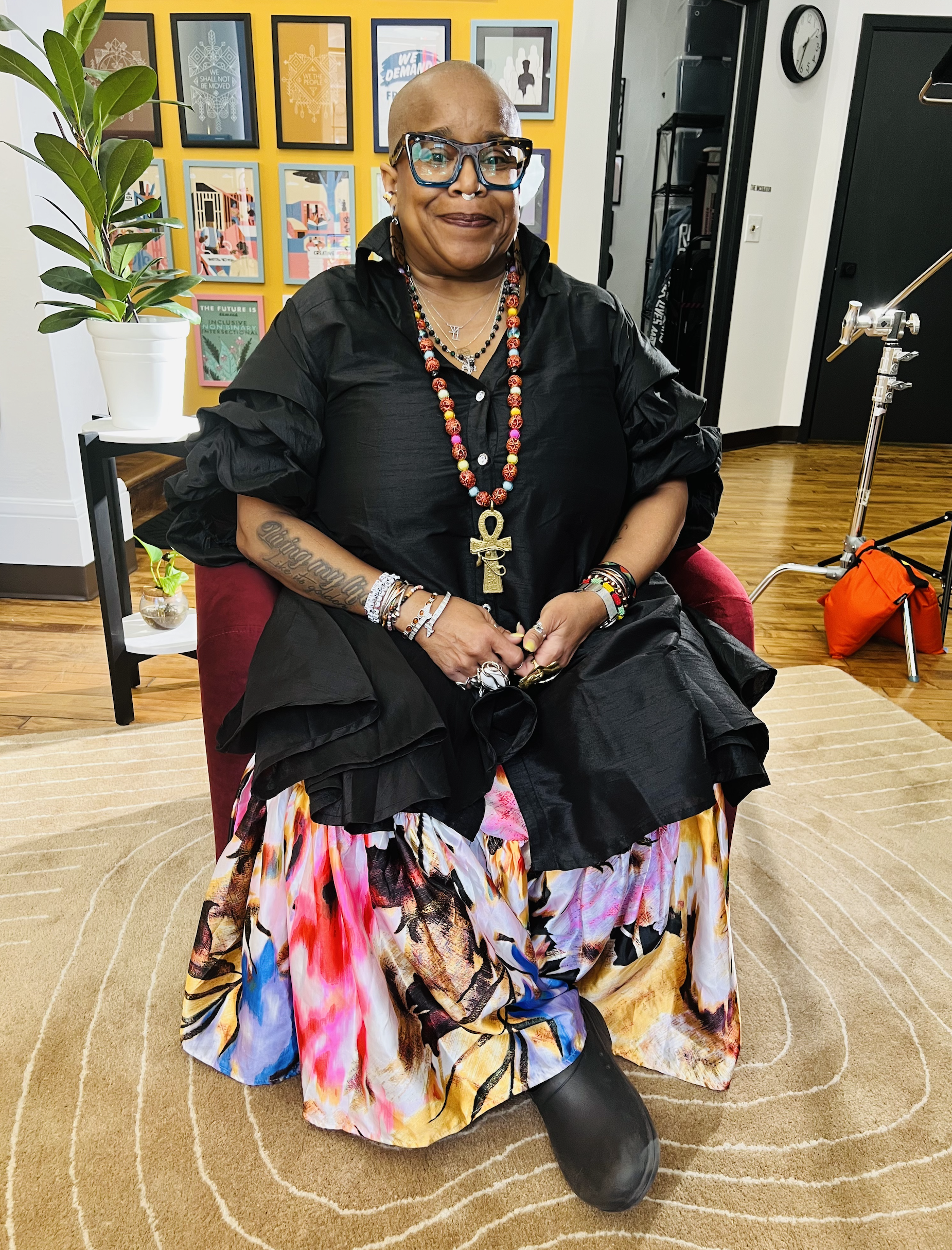 Coalition leader Sister Akhmiri of Cultural Wellness Center