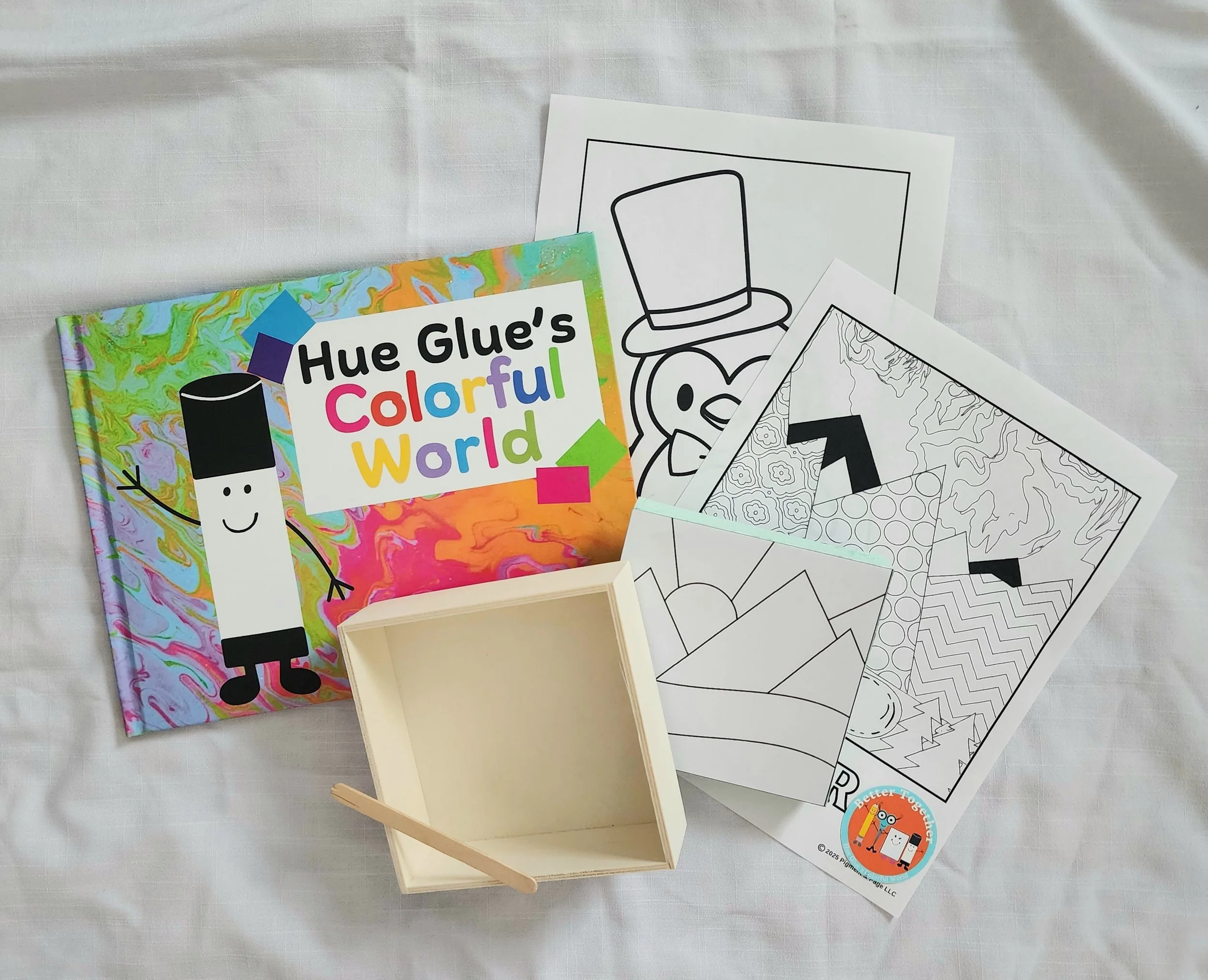 Hue Glue's Colorful World Creative Gift Set