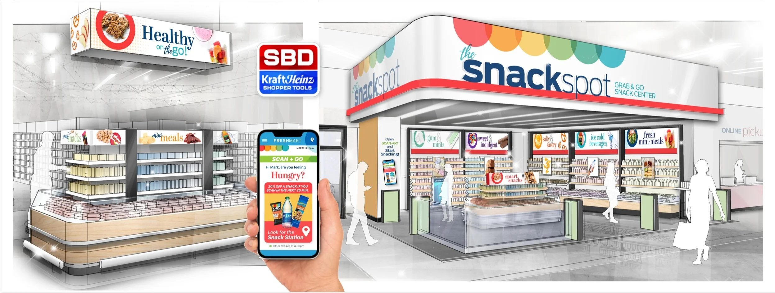 Kraft Heinz / Front of Store Snacking Experience