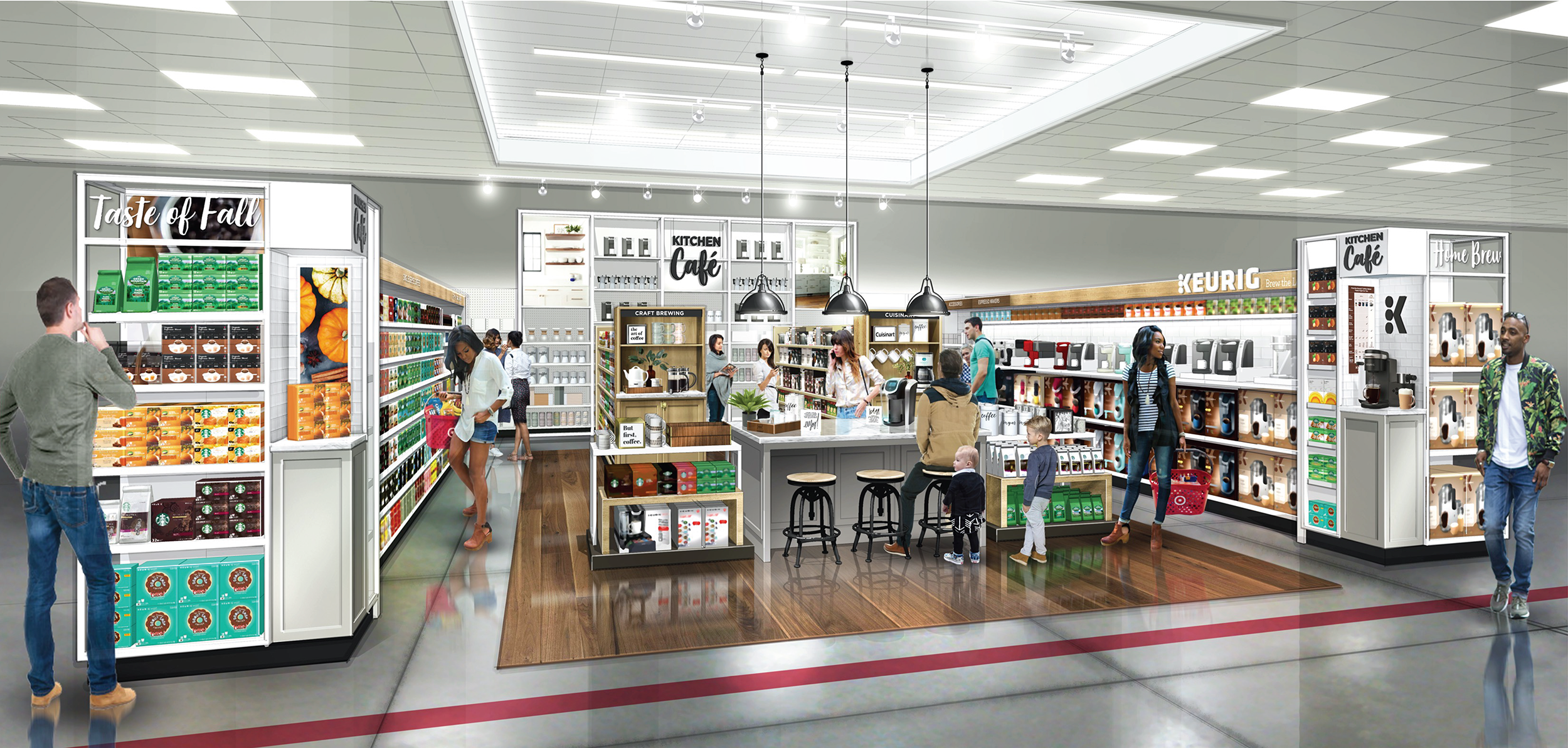 Keurig/Target Kitchen Café Coffee Destination