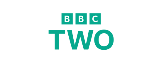 BBC Two logo with green text on a white background