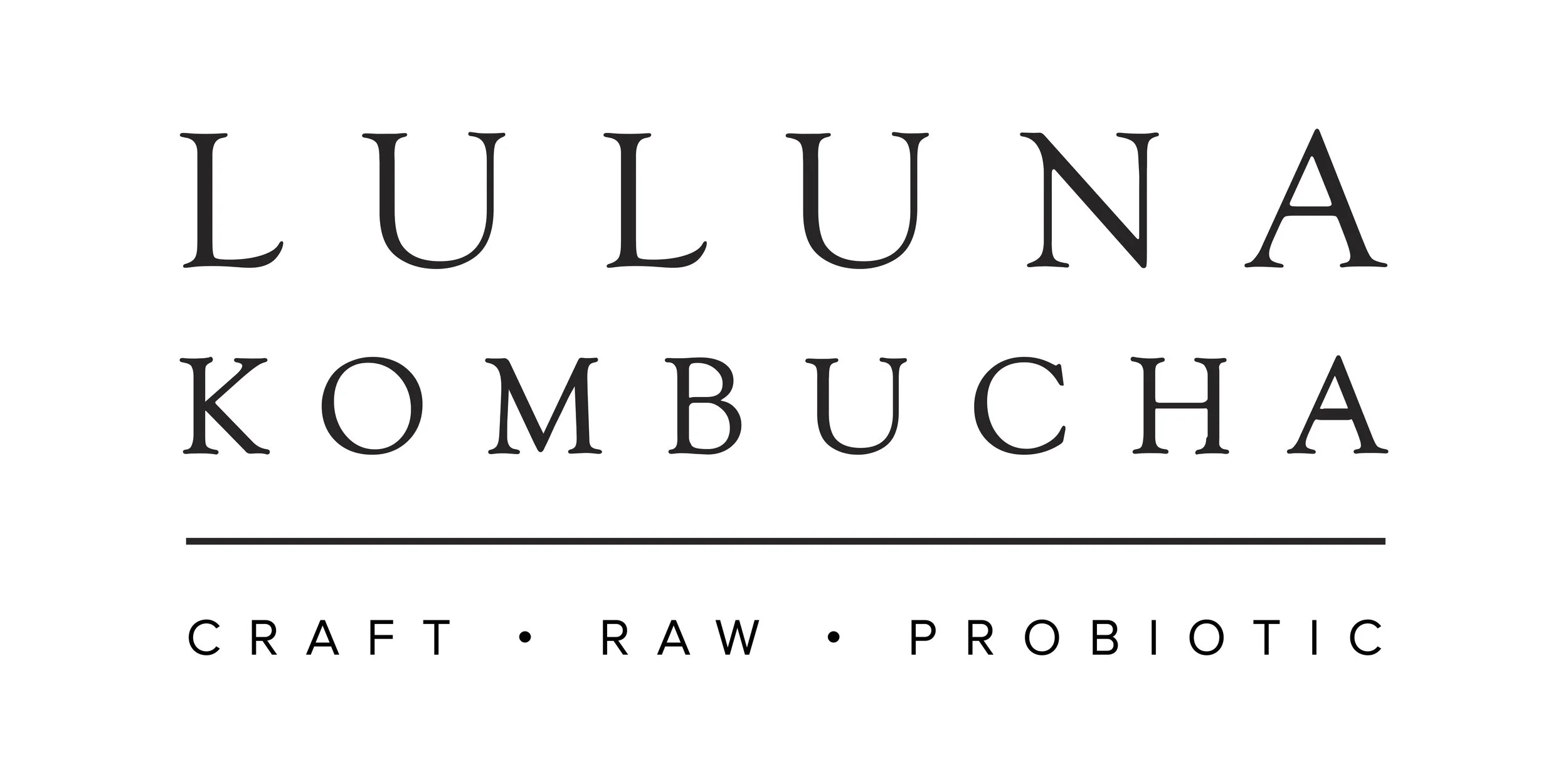 Luluna Kombucha logo