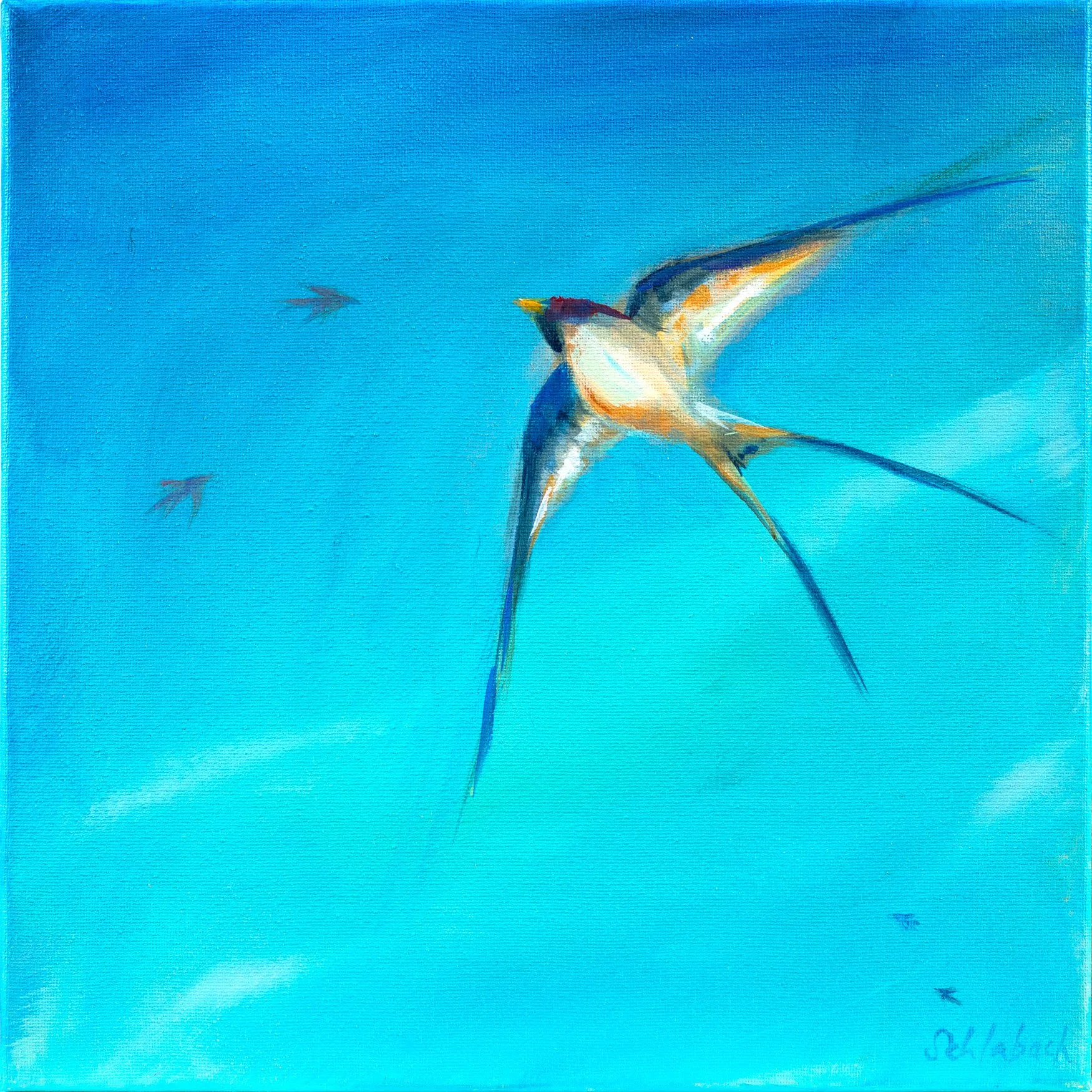 Threading the Blue II 12x12 $450