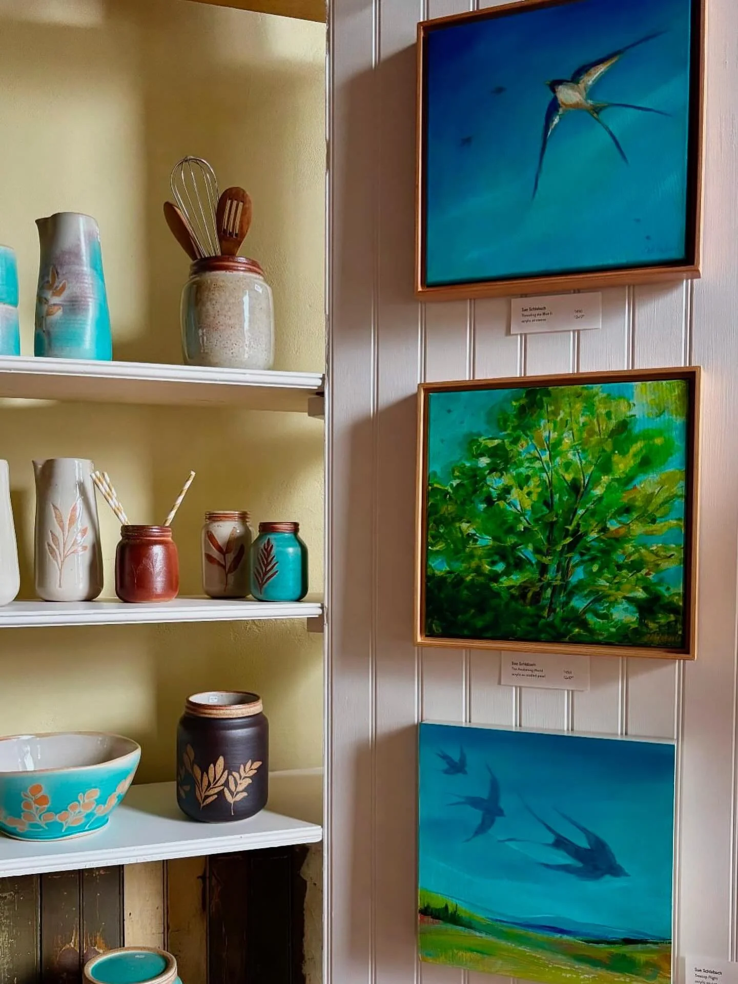 Becca&rsquo;s Pottery Pop-up shop opens at 10 tomorrow Nov 16, and I&rsquo;m honored to be part of her beautifully curated collection of artisan goods. 
Bethel, Vermont. Main Street. 
You can&rsquo;t miss it! 
@becca.pottery.vt 
Handmade pottery, jew