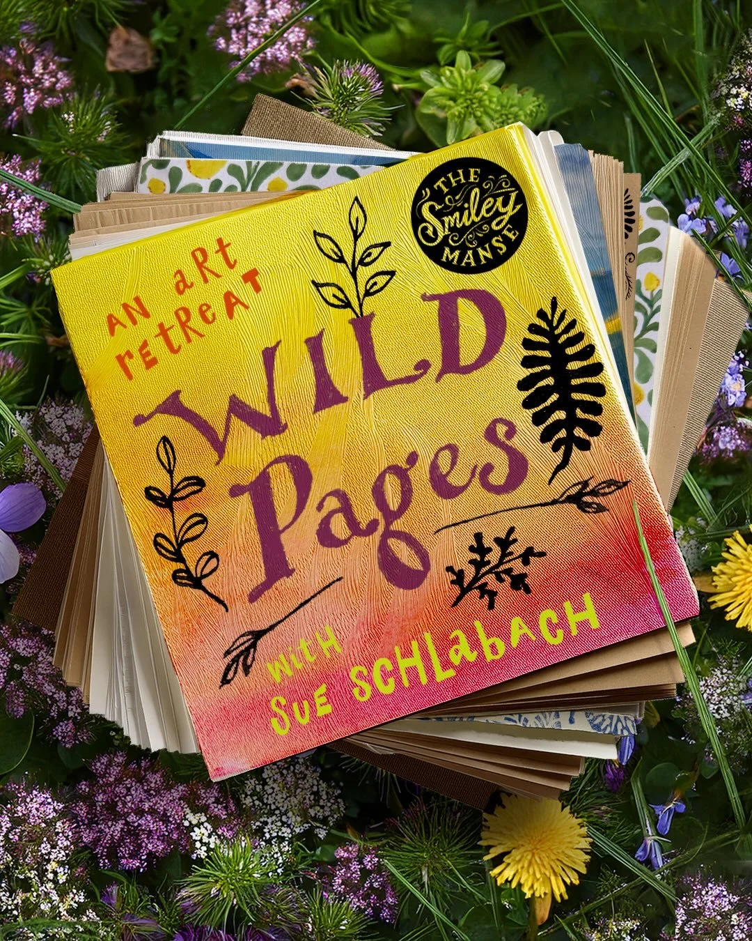 ✨My first art retreat! Registration is open✨
{Link in bio}

Come join me to make
Wild Pages
In a four-day immersion in layered painting, memory, and handmade books

September 13-16, 2026
at the Smiley Manse
Springfield, Vermont

Wild Pages is a four-