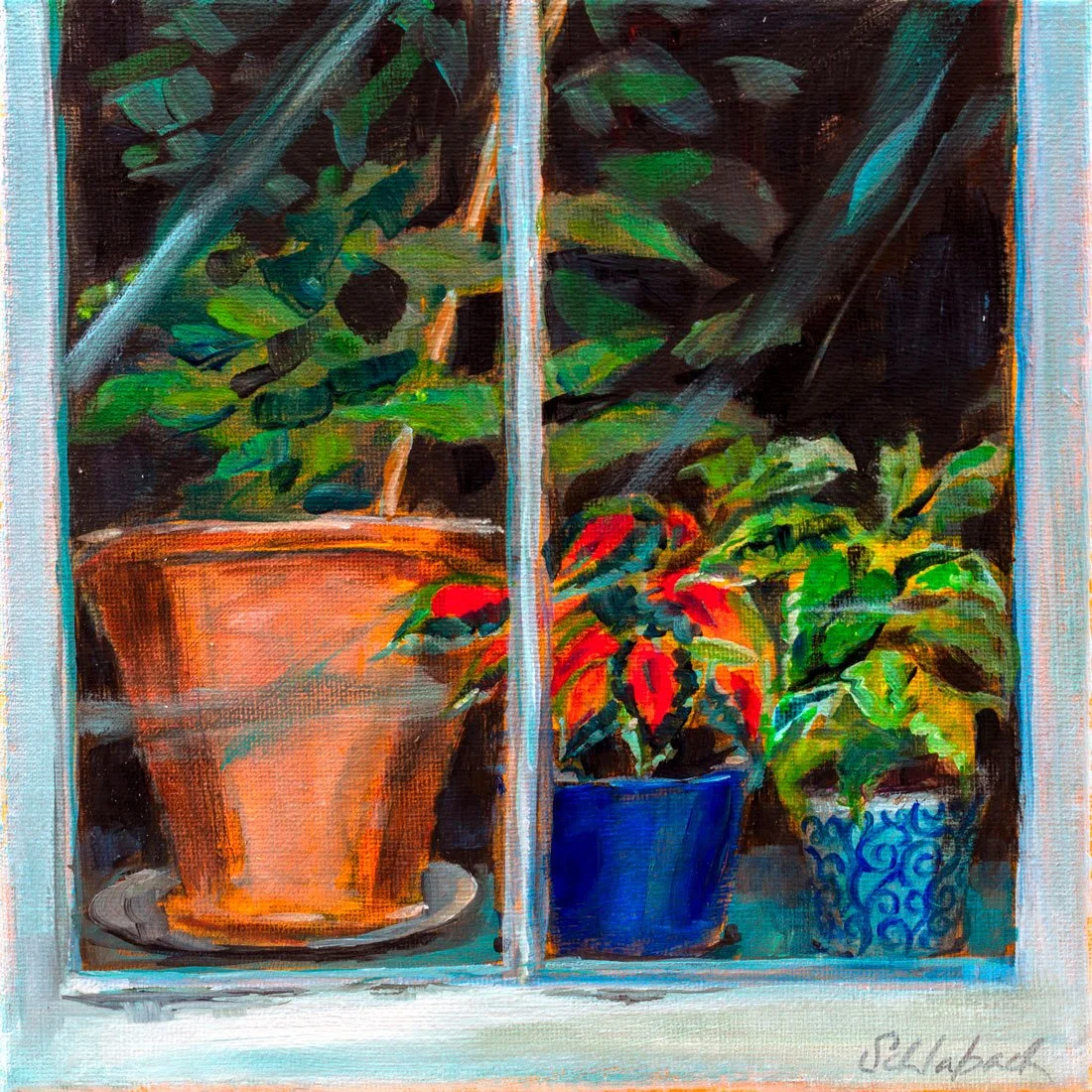 Barn Greenery 8x8 $300