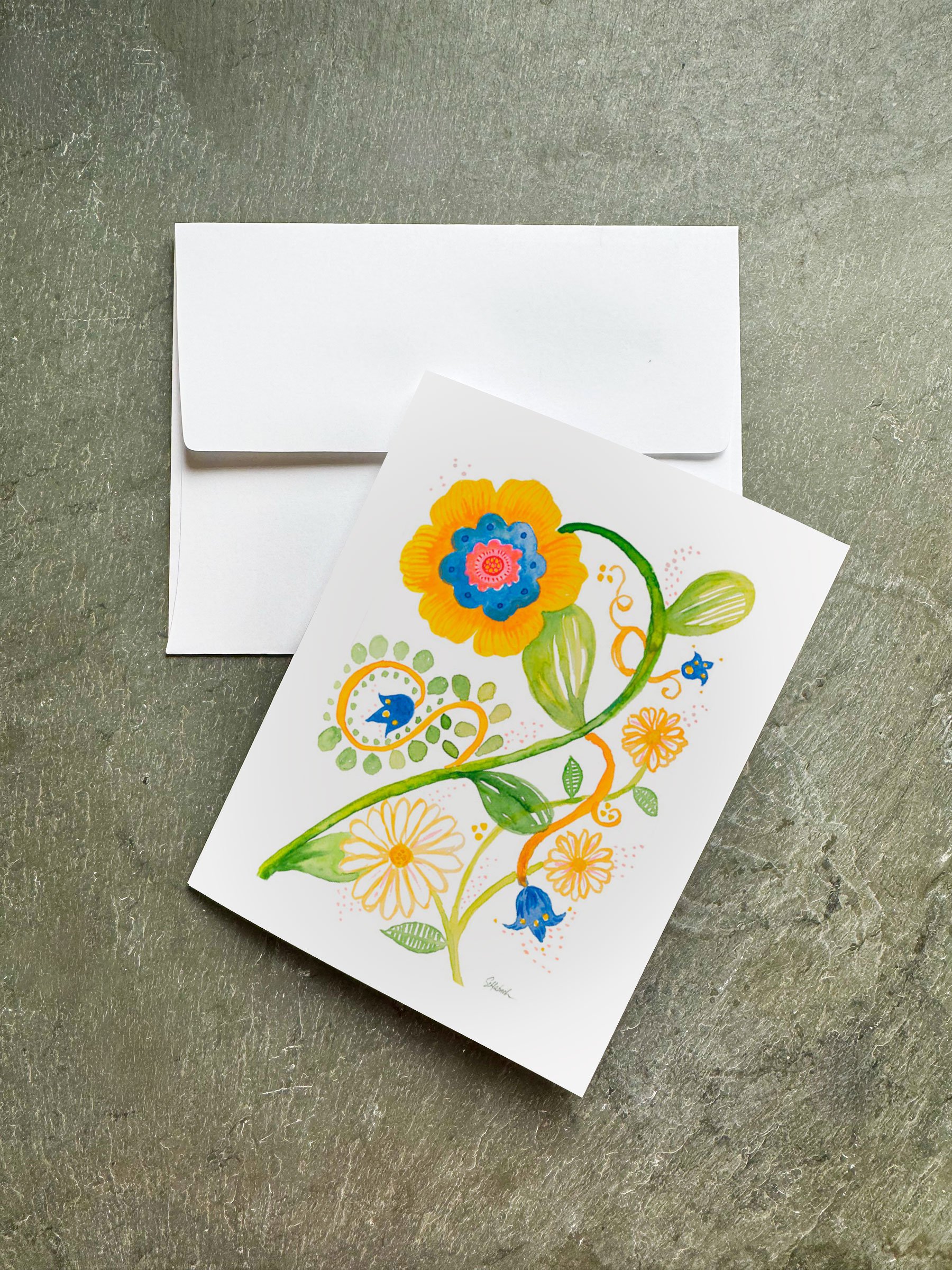 Joy on the Vine A2 Card
