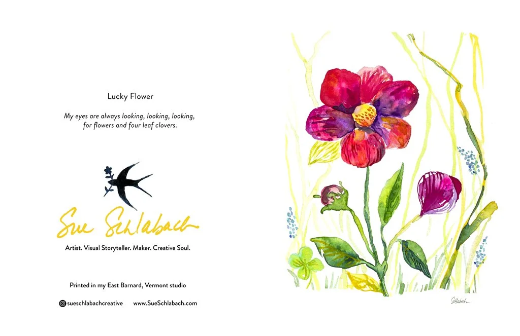 Lucky Flower-A2 card-Sue Schlabach.jpg