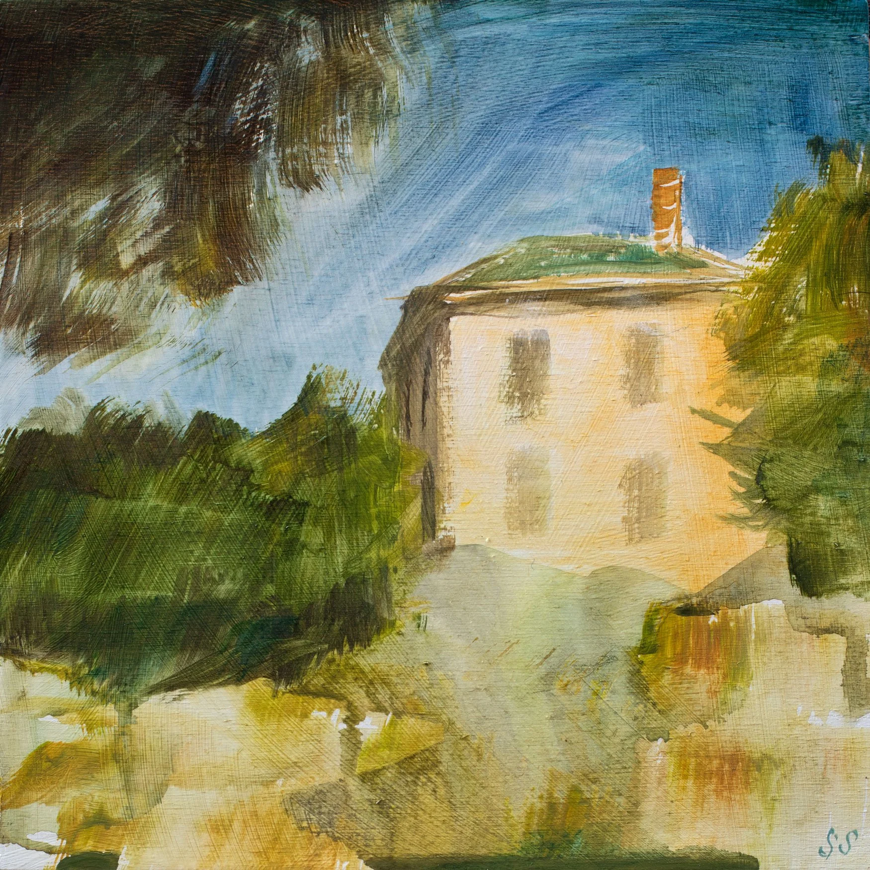 Illuminated, Passing Front 8x8 $275