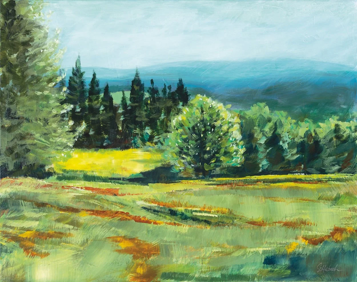 Pocket Meadow 20x16 SOLD
