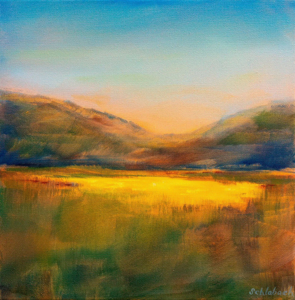 Buttercups on Allen Hill 12x12 SOLD