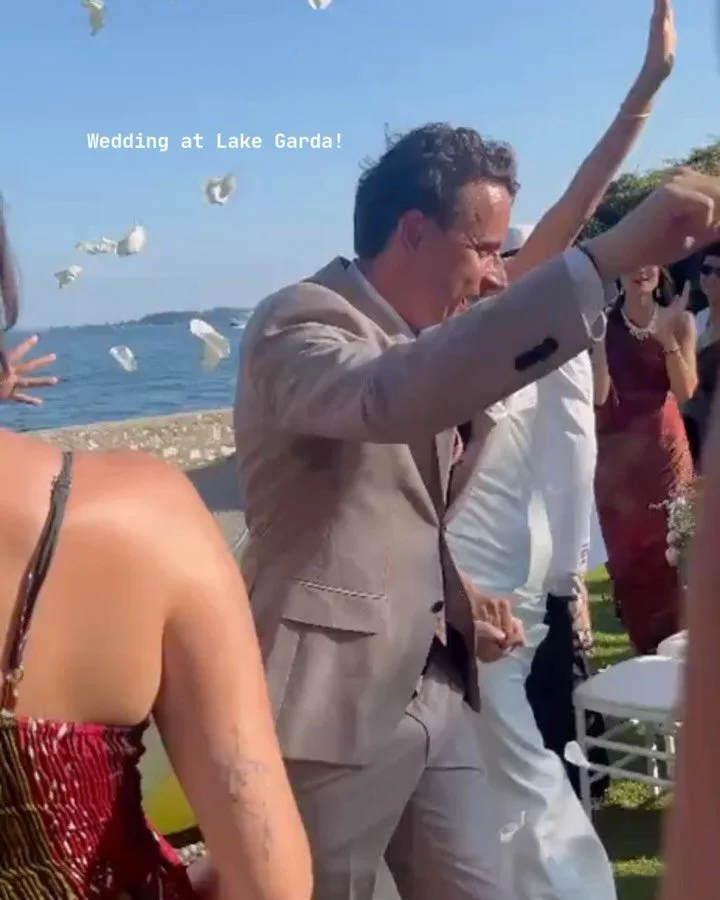 Matt and Tanyella had a wonderful wedding at Lake Garda, Italy. Rather than taking Matt&rsquo;s last name, Cyrankiewicz, they created a new last name: Leta. Very unique solution.