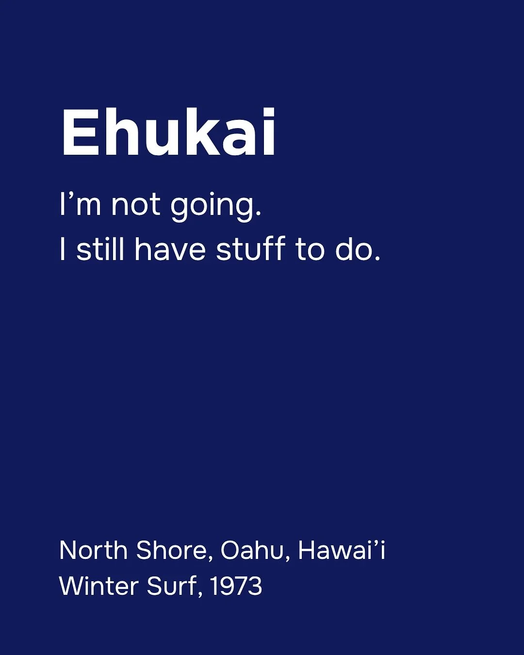 My first thought was, &ldquo;Am I going to die today?&rdquo;
My next thought was:
&ldquo;No, I&rsquo;m not going. 
I still have stuff to do.&rdquo;

Read the full story at henkrogers.com/fun/ehukai 🏄🏽
