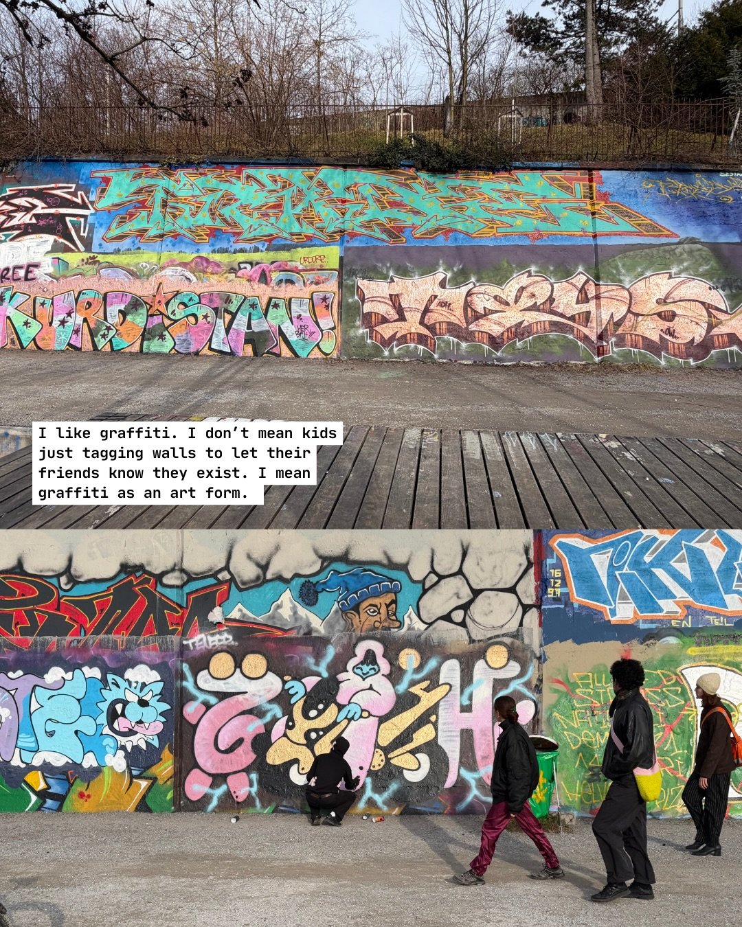 From a day in Zurich.