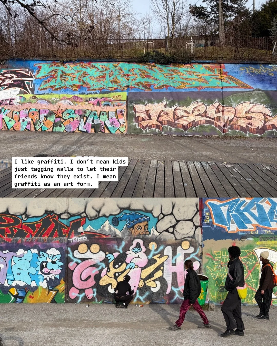 From a day in Zurich.