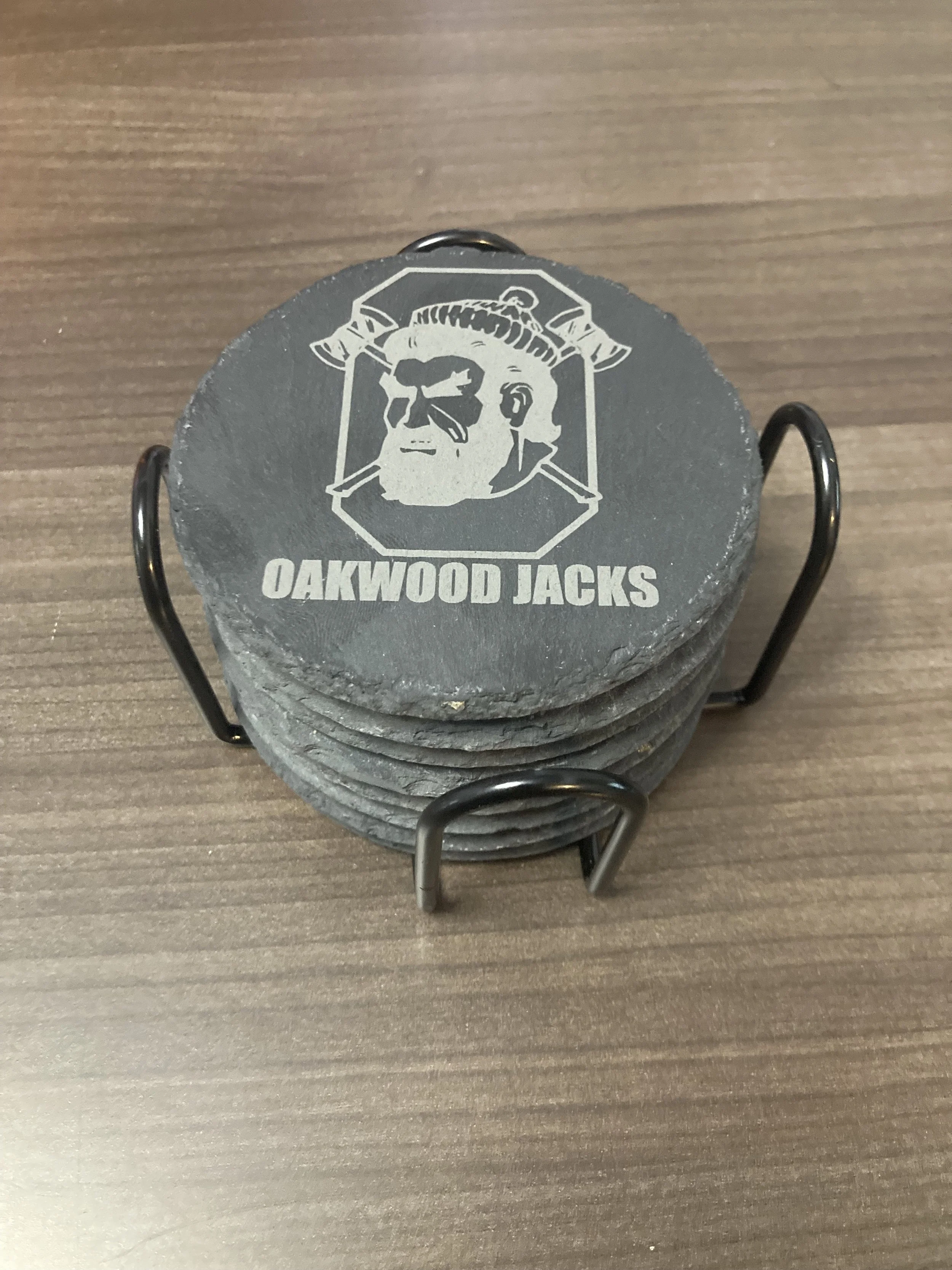 Custom Slate Coaster set