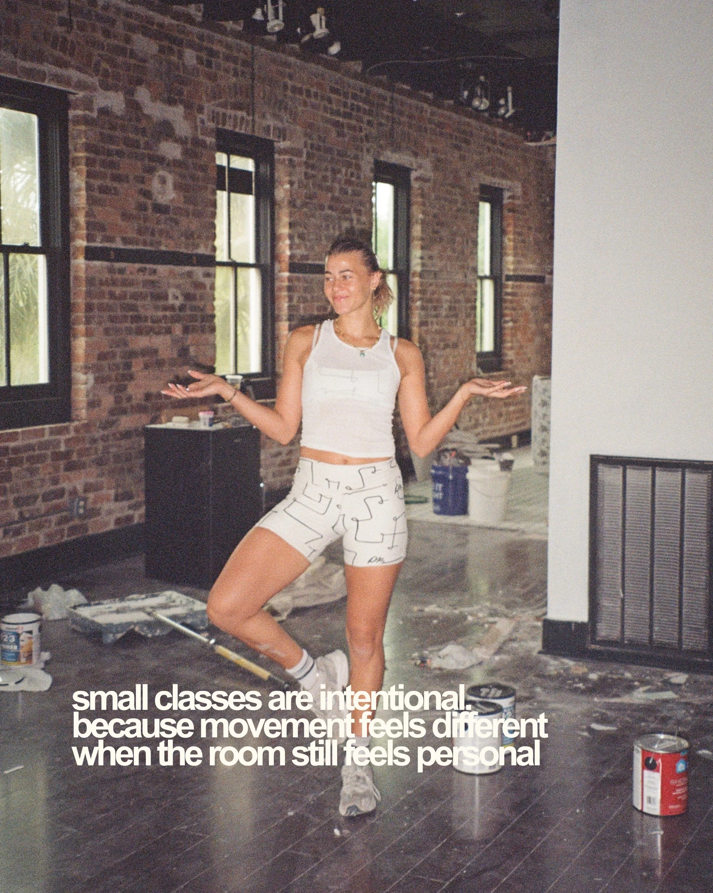 the goal has always been to create a space that feels personal, intentional, and deeply connected!!! 

where people know your name, celebrate your wins, and genuinely want to see you grow 🤍

if you&rsquo;ve never taken a class - dm us !!! we&rsquo;d