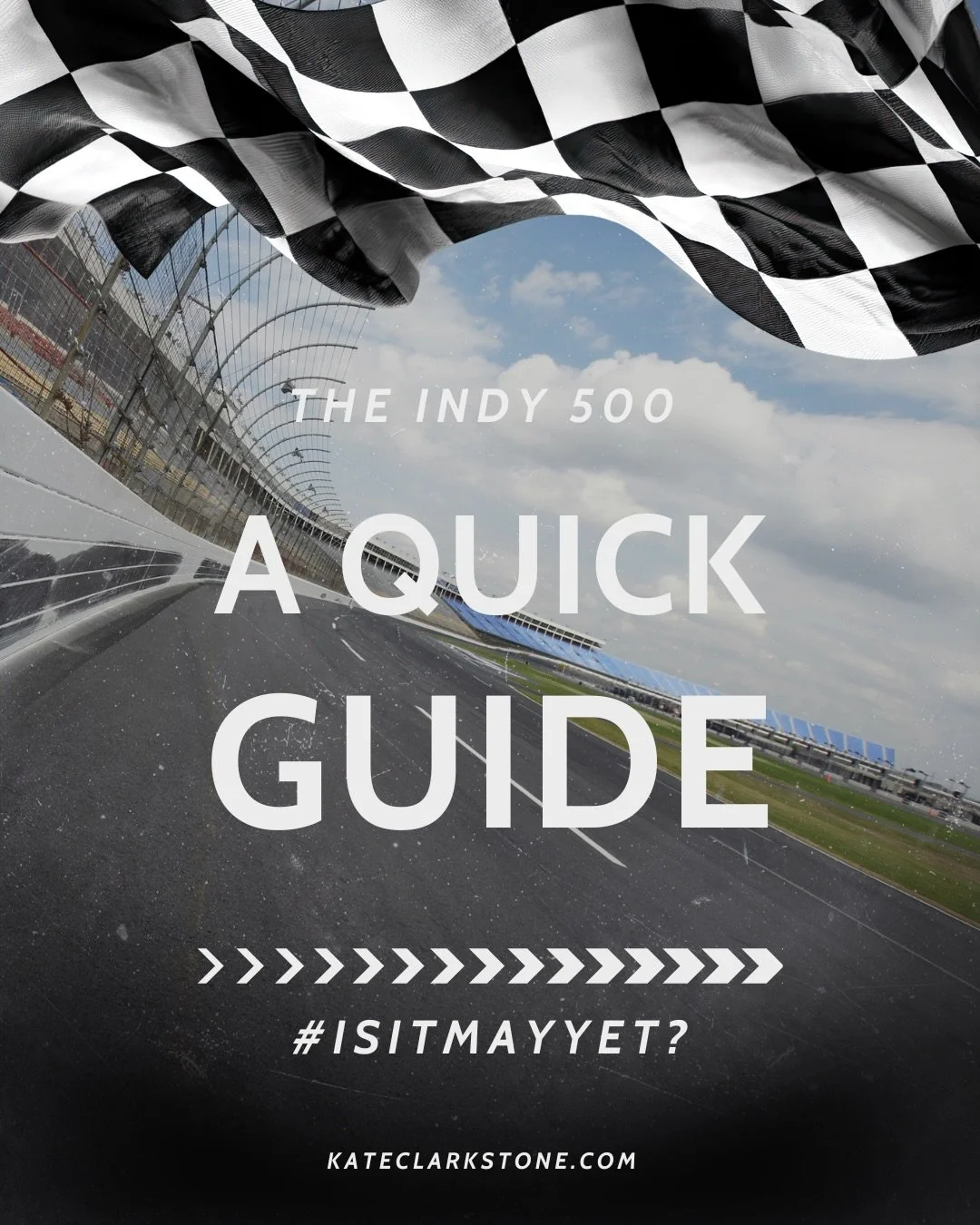 Every May, I become a slightly amplified version of myself.

People who didn&rsquo;t grow up around racing sometimes assume the Indy 500 is just a fast race.
It isn&rsquo;t.

It&rsquo;s a season.
It&rsquo;s a rhythm.
It&rsquo;s a month where entire f