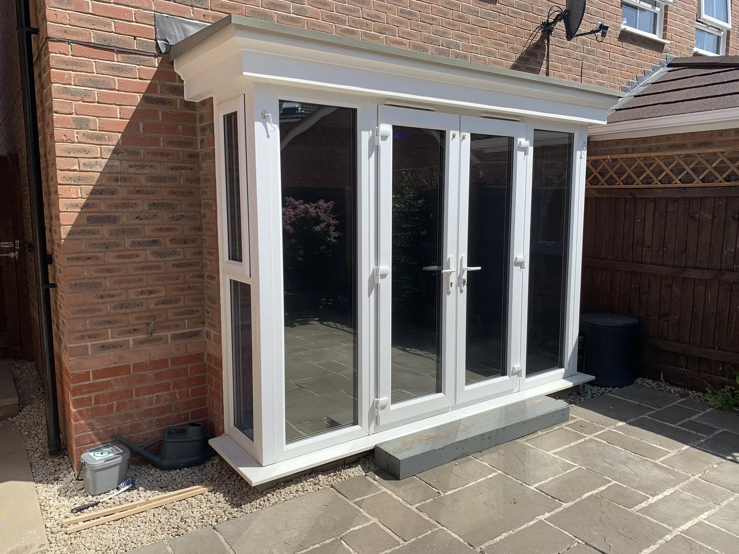 Conservatory window tinting in Lincoln