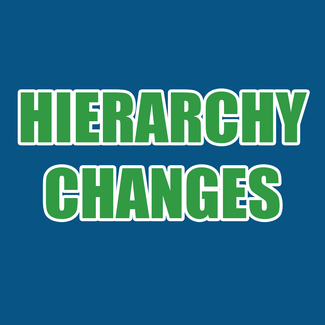 Hierarchy Changes