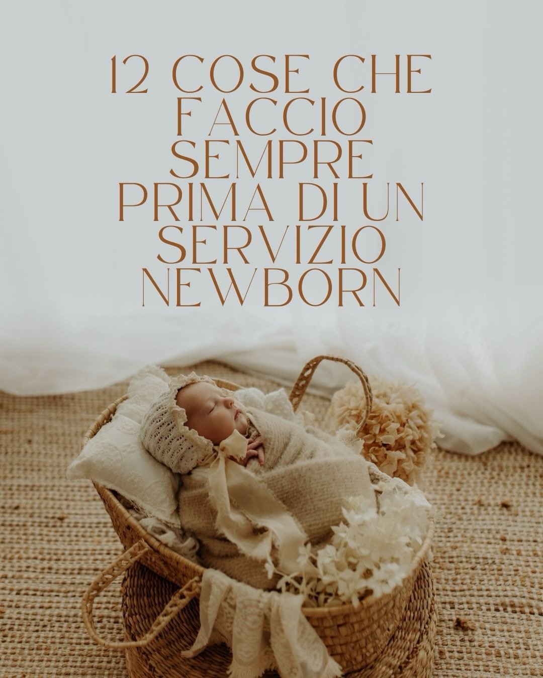 il 70% del servizio Newborn, &egrave; gi&agrave; pronto prima che arrivi la famiglia ✨

La differenza tra una sessione stressante e una che scorre in modo fluido non &egrave; la fotocamera.

&Egrave; la preparazione.🙌🏻

Se sei una fotografa newborn