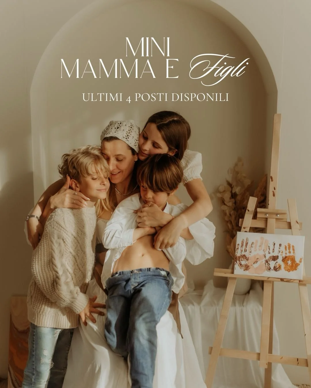✨SOLO 4 POSTI RIMASTI! ✨

Se &egrave; da tempo che pensi a fare un servizio ma ancora non ha fissato, adesso &egrave; il momento. 

Le sessioni mamma e figli sono perfette perch&egrave;:

SONO SESSIONI CORTE: ideali per babiji che hanno poca autonomi