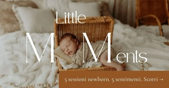 5 SESSIONI NEWBORN. 5 SENTIMENTI✨

1.	Meraviglia &mdash; quel momento in cui ti fermi e non ci credi ancora
2.	Tenerezza &mdash; la delicatezza di un corpo cos&igrave; piccolo tra le tue mani
3.	Coraggio &mdash; perch&eacute; diventare mamma &egrave;