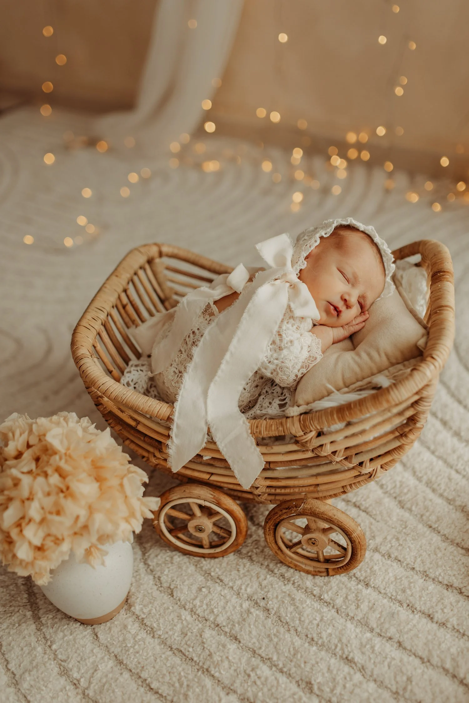 foto mamma neonato prato