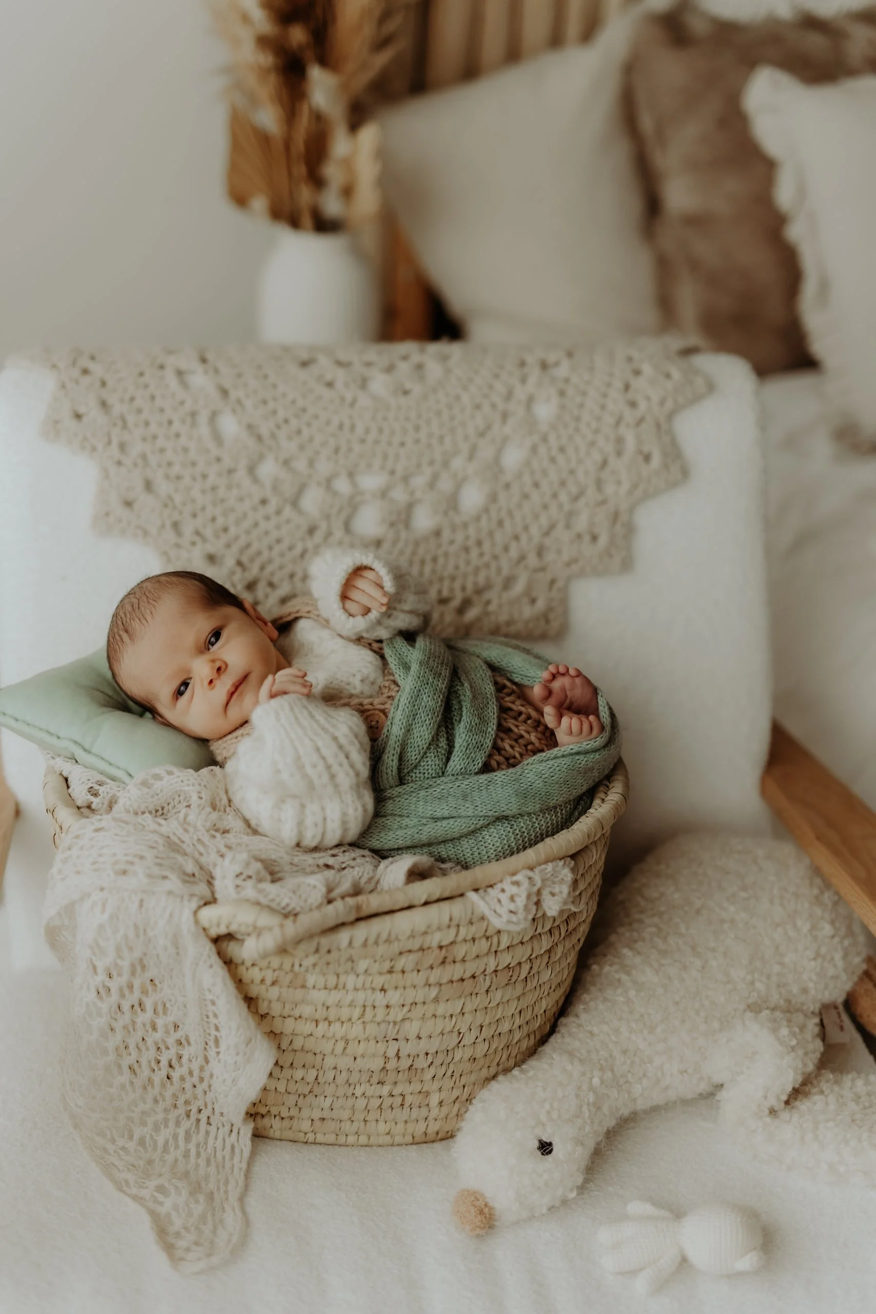 “fotografa neonati a Prato servizio fotografico newborn luce naturale”