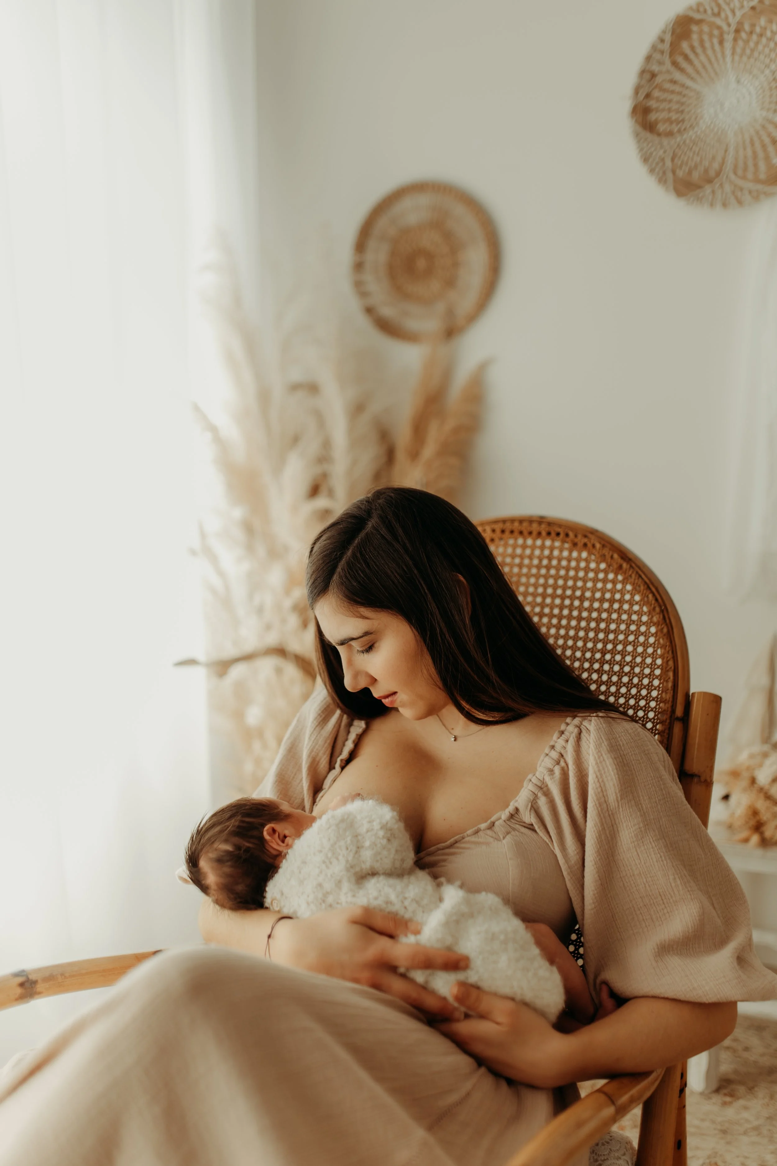 foto mamma e neonato Toscana