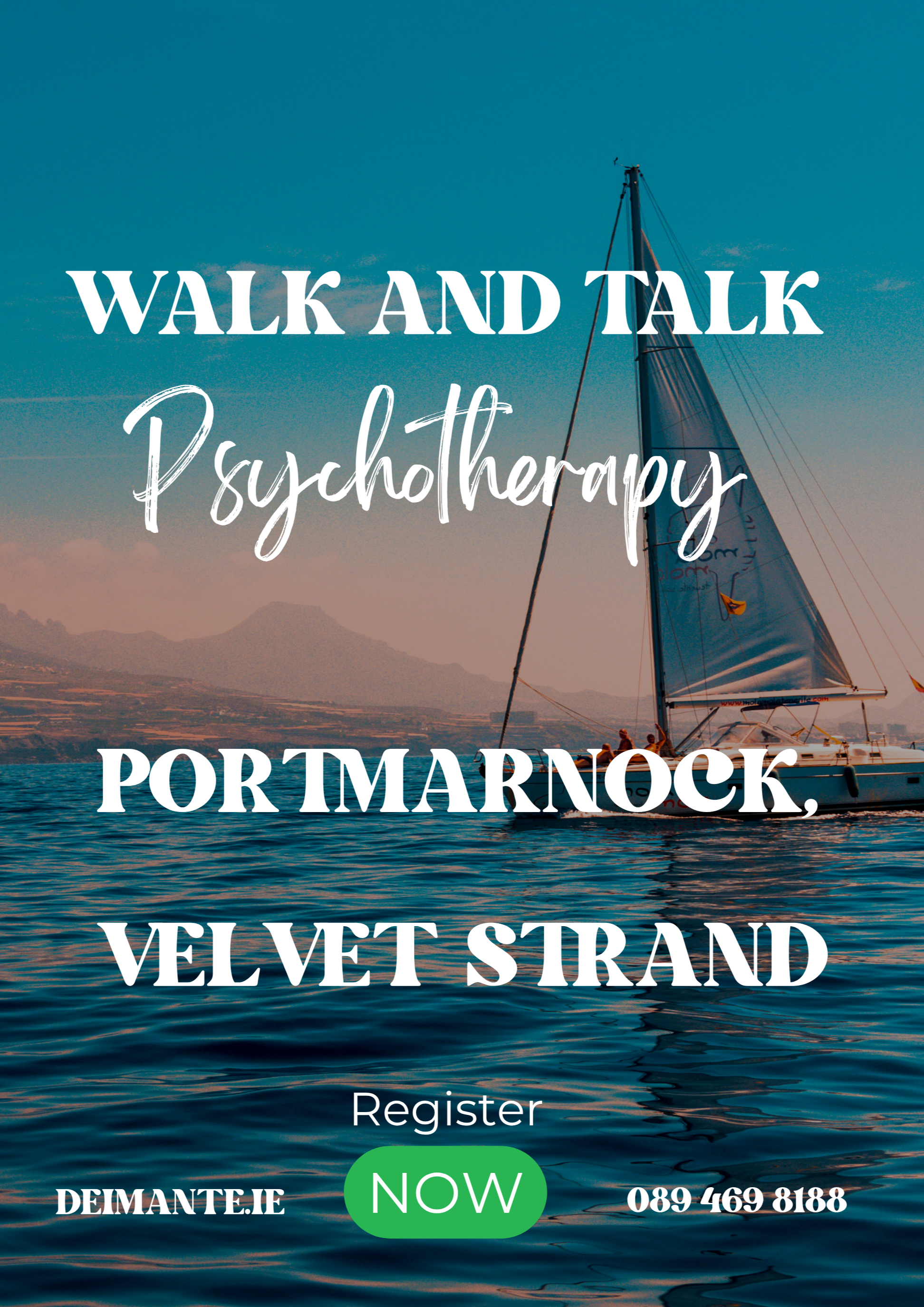 Walk and Talk Psychotherapy Sessions in Dublin, Ireland