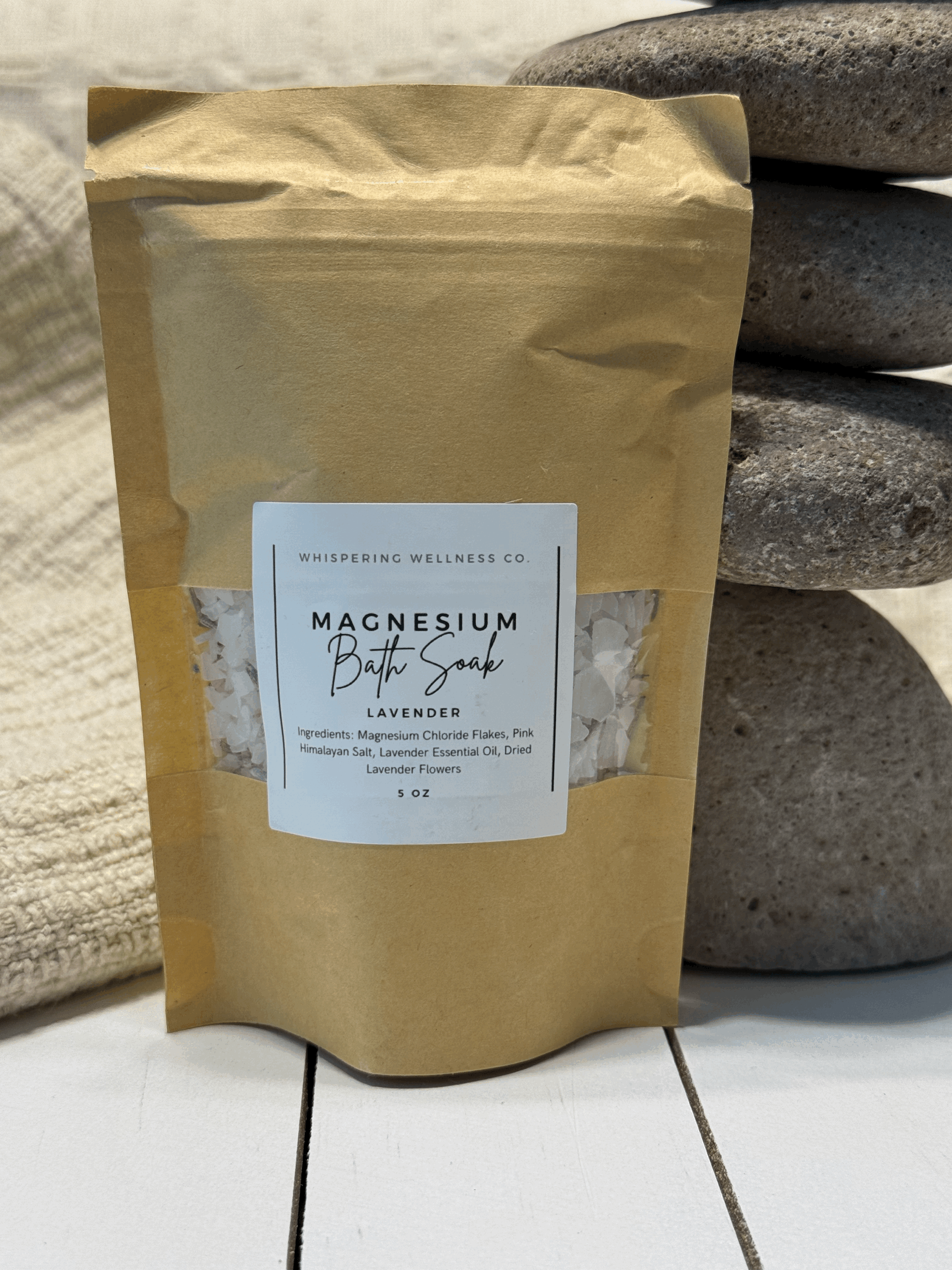 Magnesium Bath Soak 5 oz - Lavender
