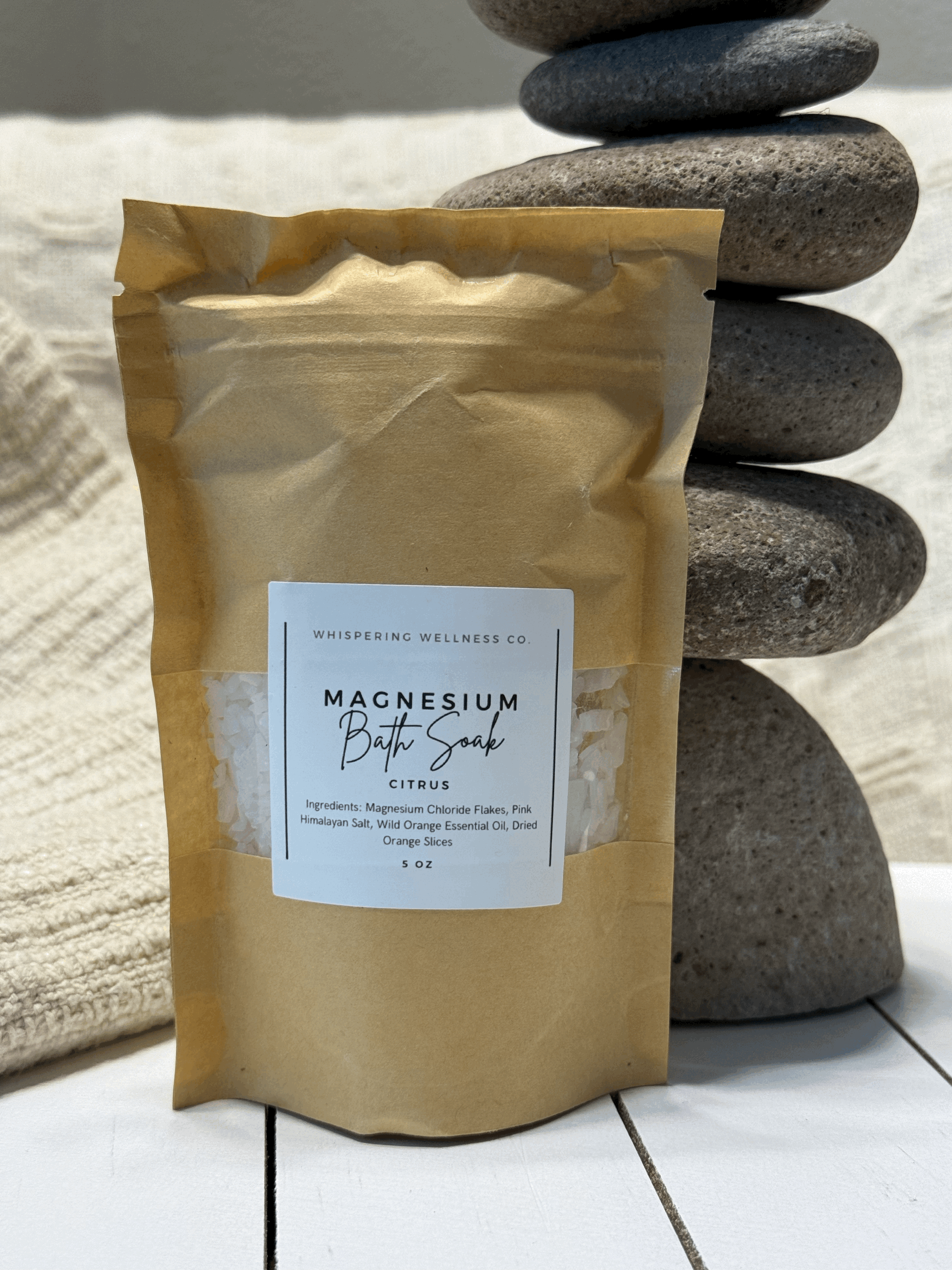 Magnesium Bath Soak 5 oz - Citrus