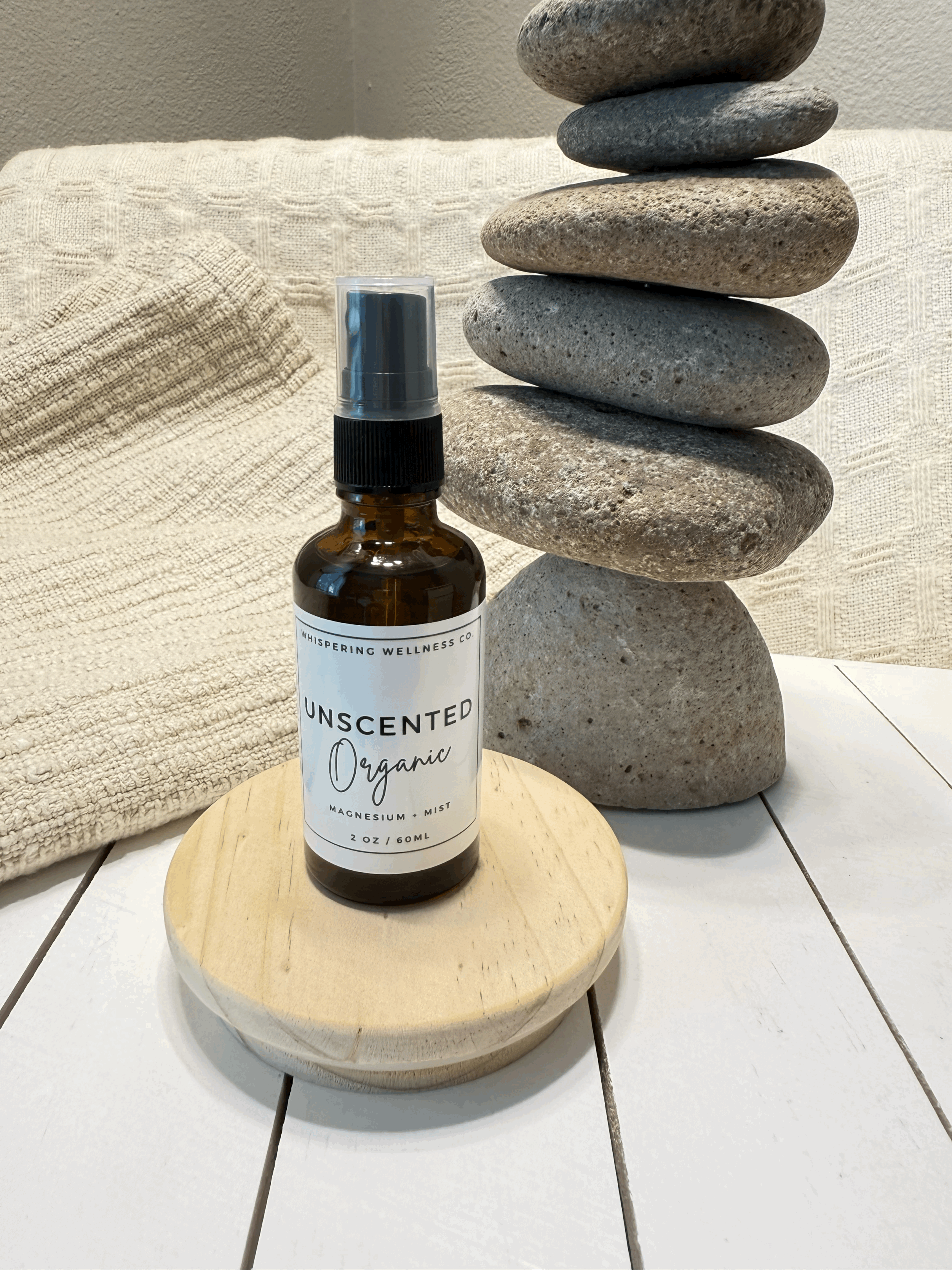 Magnesium Mist 2 oz - Unscented Organic