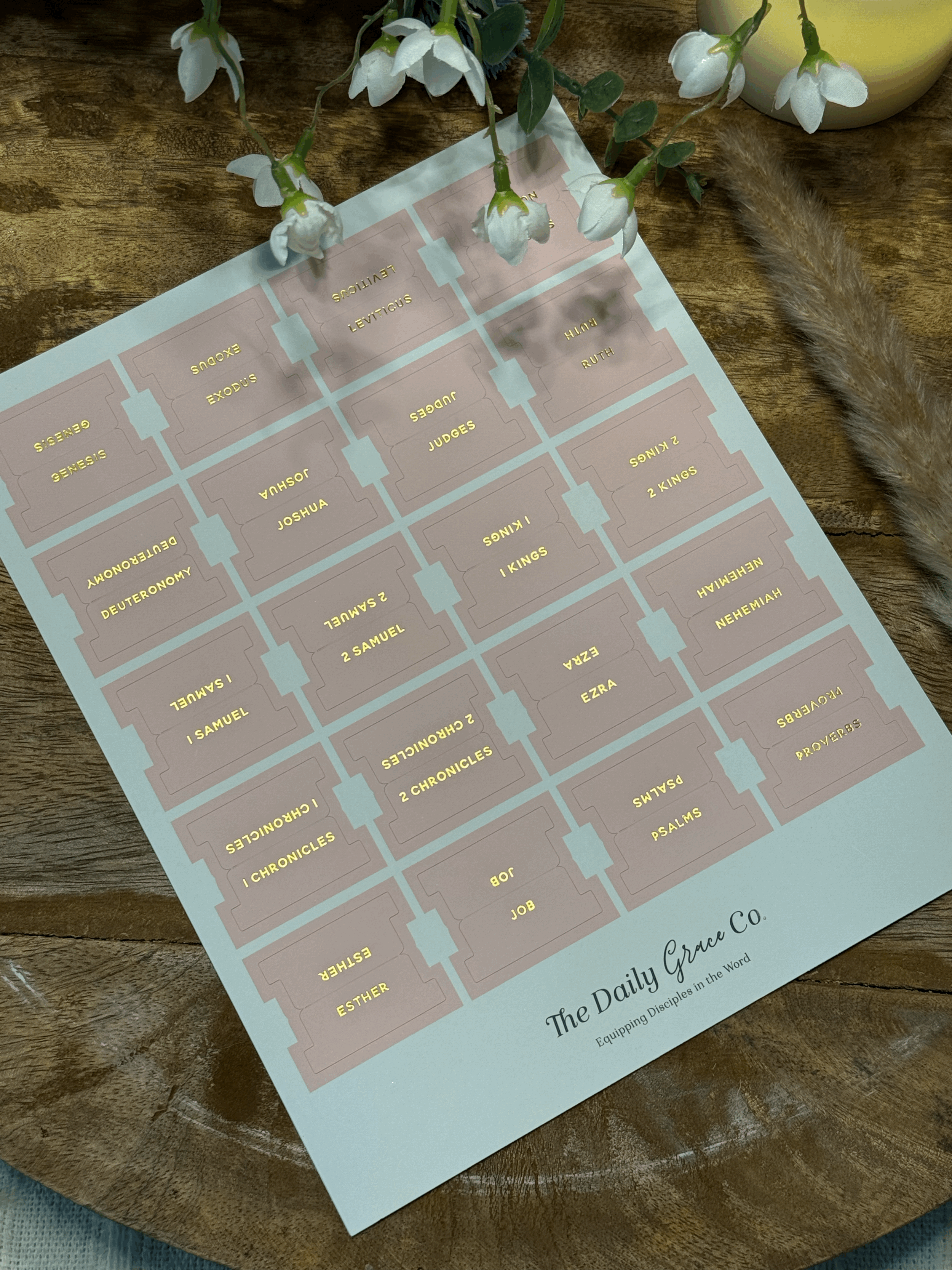Blush Bible Tabs