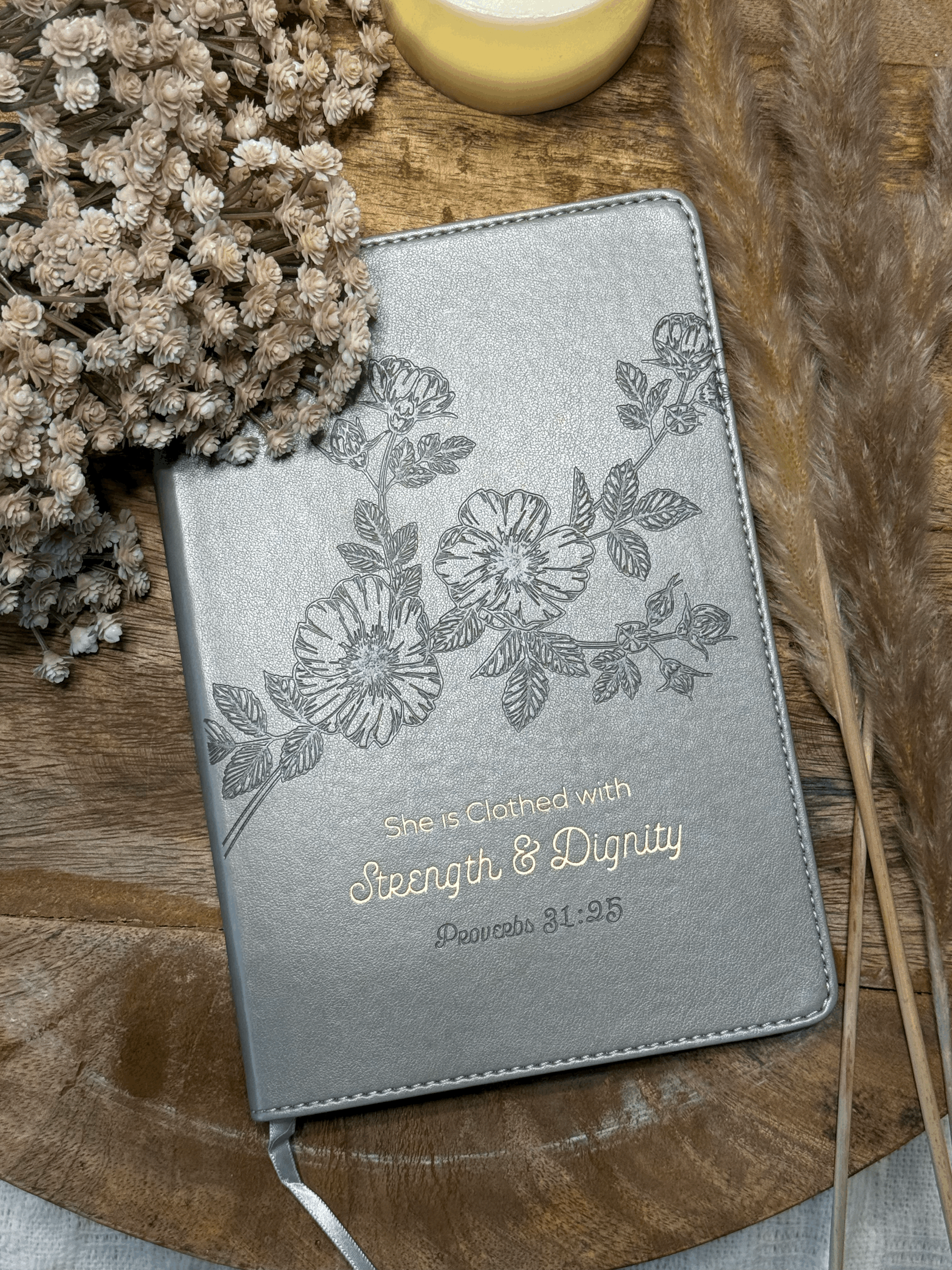Strength & Dignity Journal - Taupe