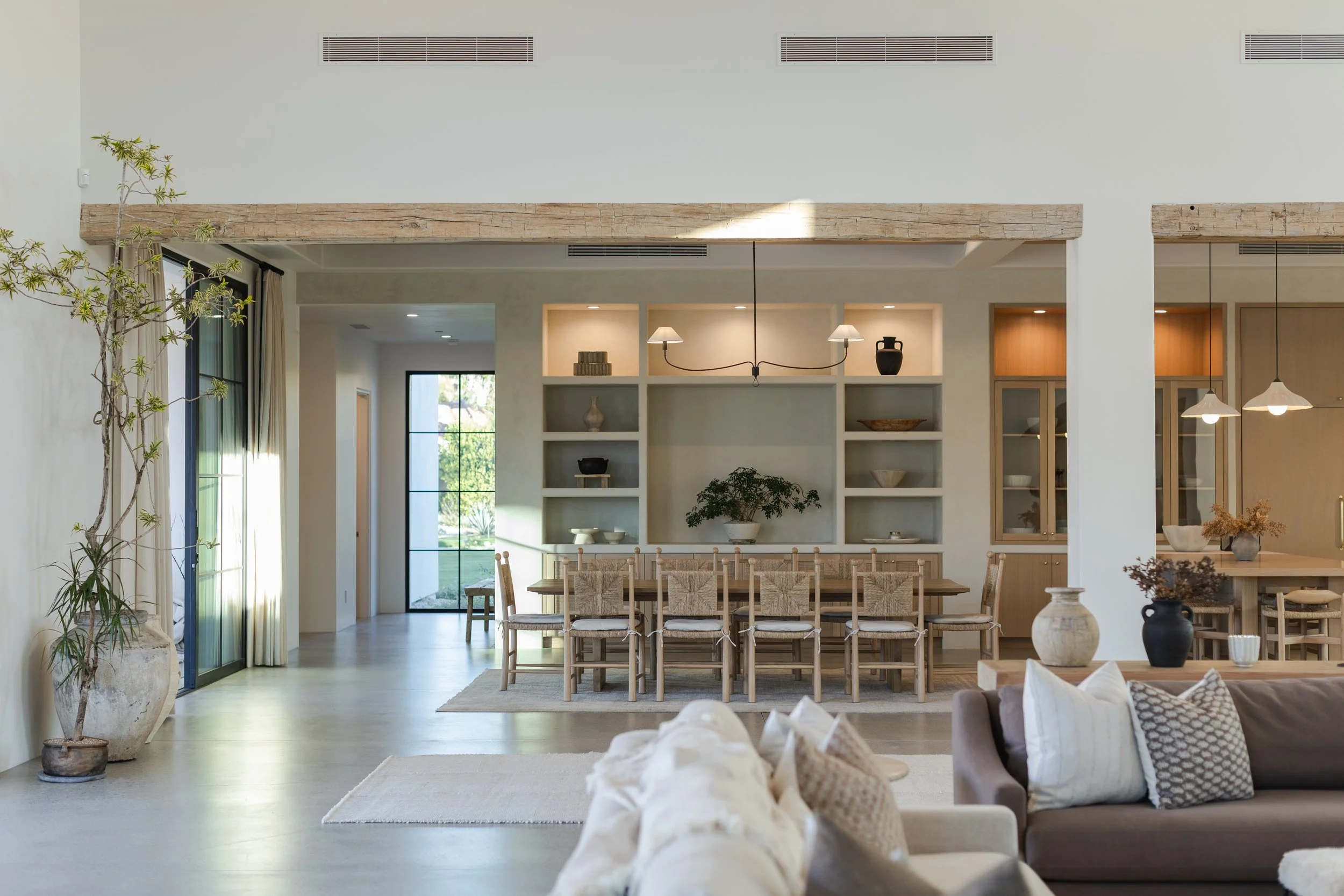 Image of the Living to Dining Room
