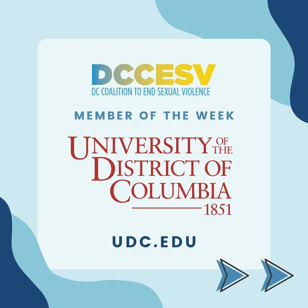 This week, the DC Coalition to End Sexual Violence highlights our Stakeholder Organization, the University of the District of Columbia. 🎓

Proudly serving the heart of the nation&rsquo;s capital, the University of the District of Columbia empowers s