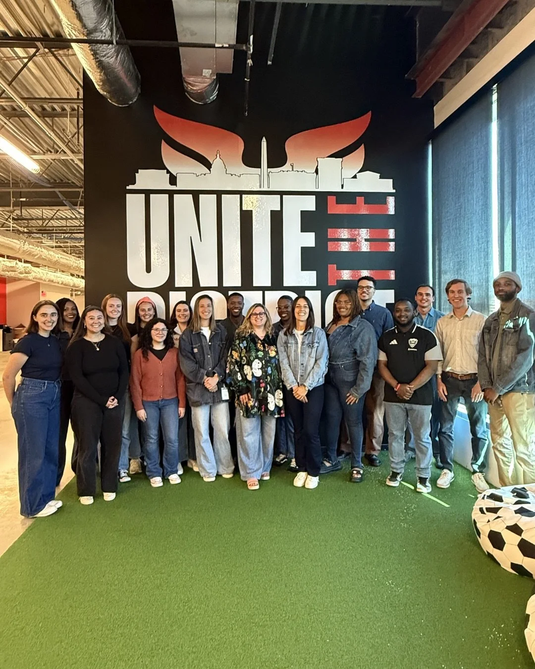 Last week, we continued our annual Sexual Assault Awareness Month outreach with the DC United and Women United Employee Resource Group team at Denim &amp; Donuts! This marks the third year of our partnership, and we&rsquo;re so grateful to keep build